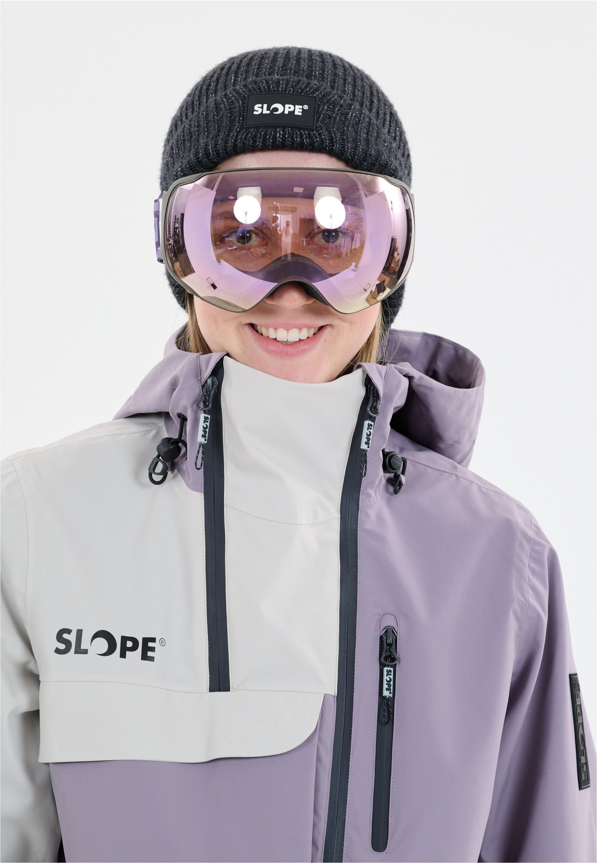 SLOPE Skibrille Sarenne, für Wintersport an bewölkten Tagen