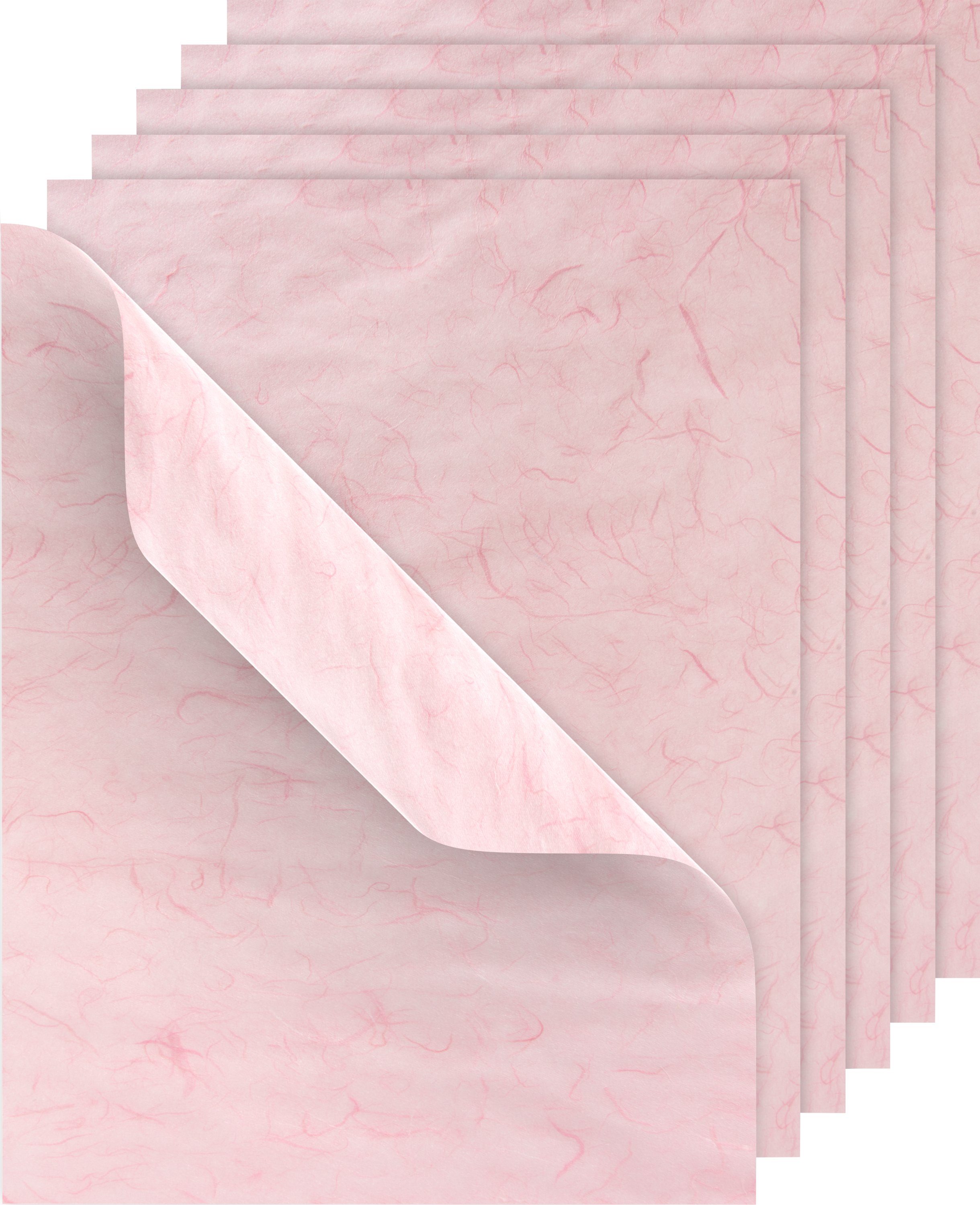 VBS Seidenpapier Strohseide, 50 x 70 cm, 6 Bögen Pink