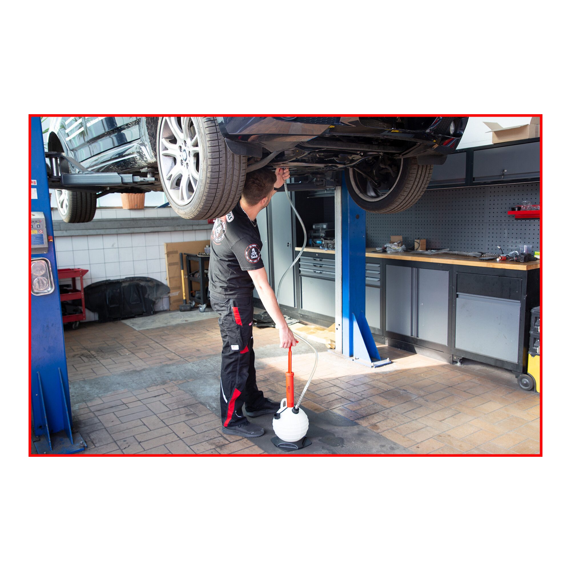 KS Tools CEE-Kupplung KS Tools Getriebeölbefüllgerät mit Handpumpe ohne Adapter