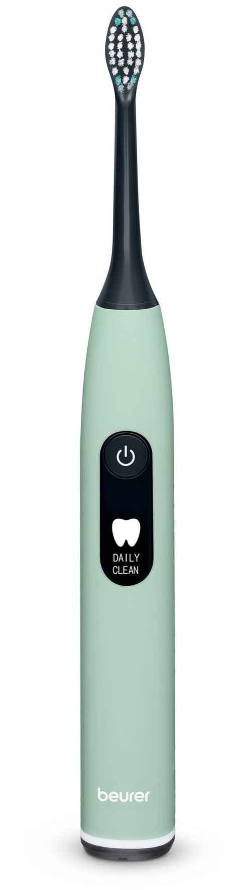 BEURER Elektrische Zahnbürste SC 50, Aufsteckbürsten: 2 St., Mit Andrucksensor, 80.000 Schwingungen/Min und 2-Minuten Timer