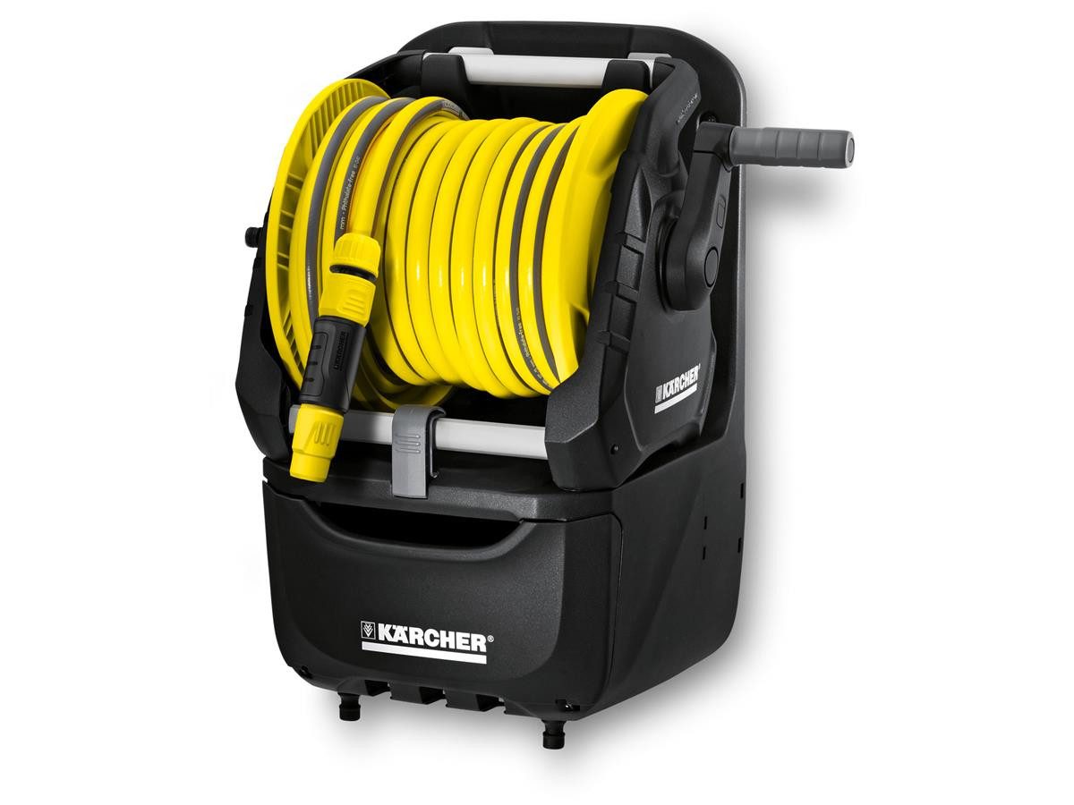 KÄRCHER Schlauchträger Premium Schlauchträger HR 7.315 Kit 1/2", inkl. 15m Schlauch, Spritze und Wandhalterung