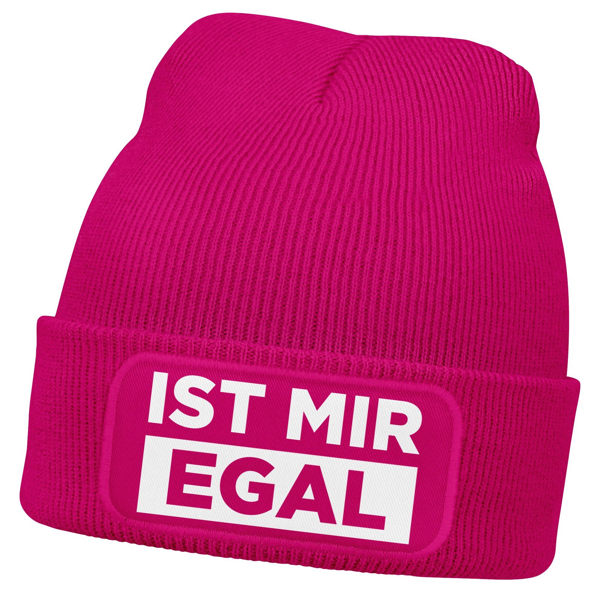 MoonWorks Strickmütze Damen Beanie mit Patch günstig online kaufen