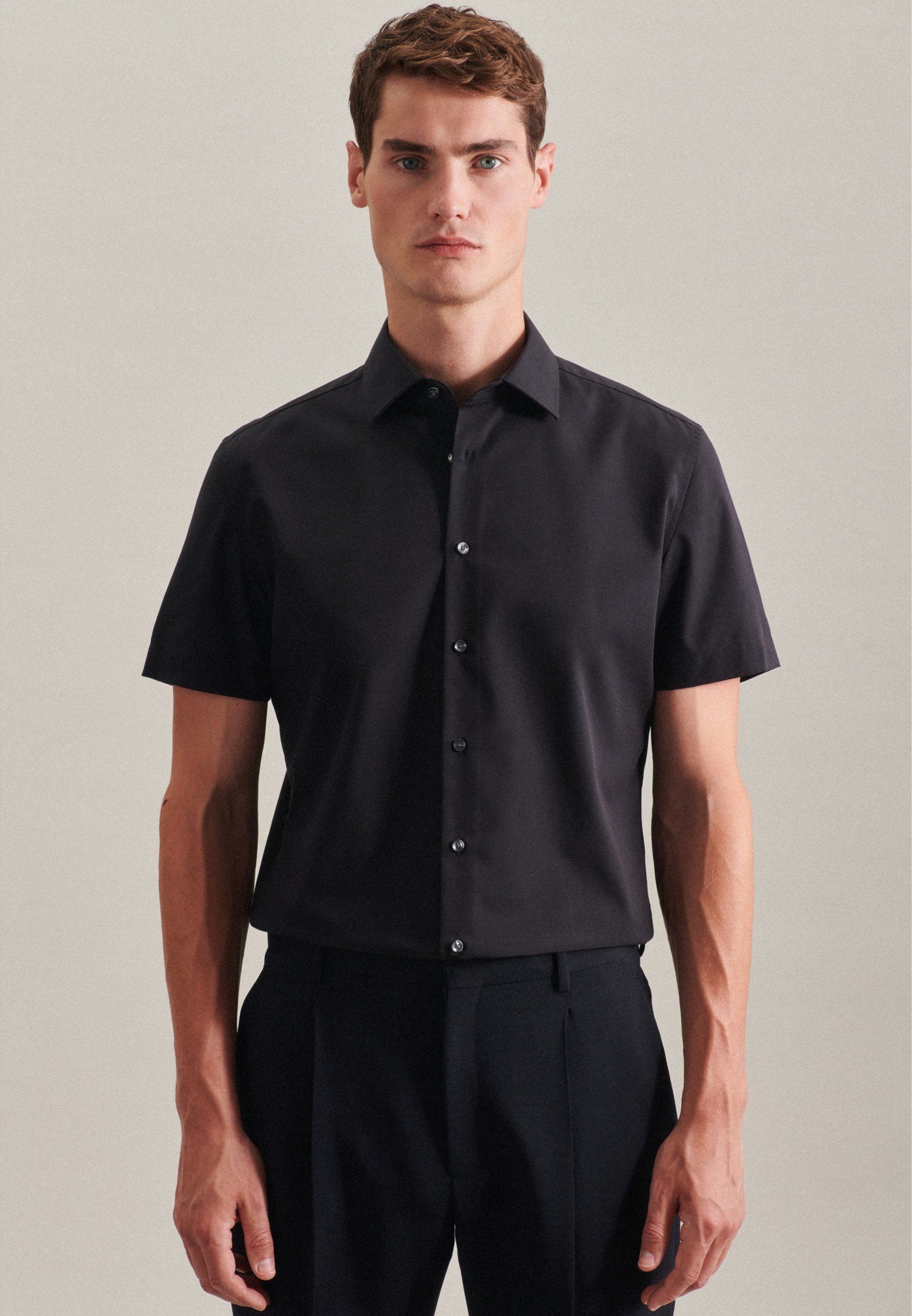 Businesshemd Schwarze Rose