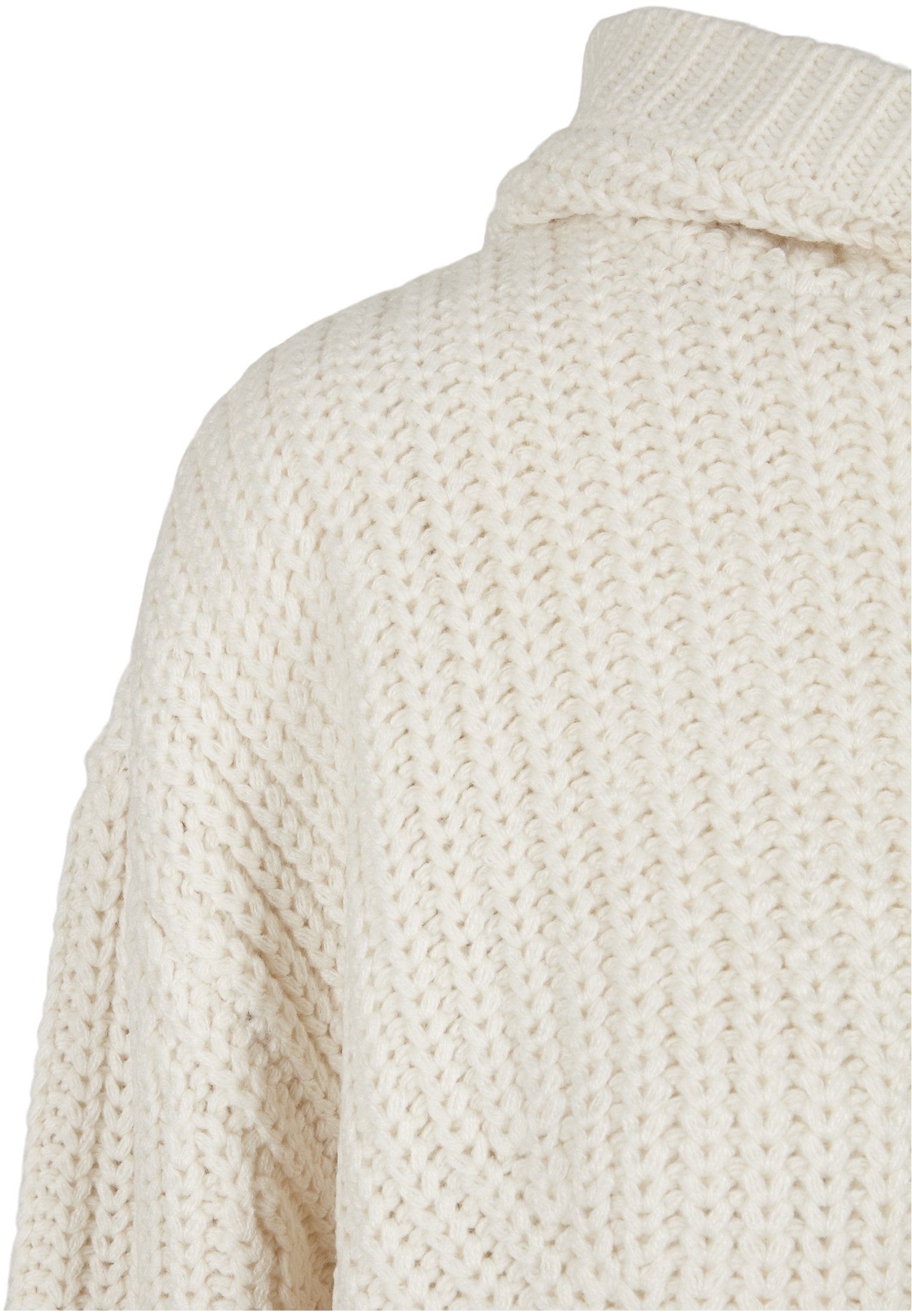 URBAN CLASSICS Kapuzenpullover Damen Oversized Hoody (1-tlg) Sweater Ladies whitesand