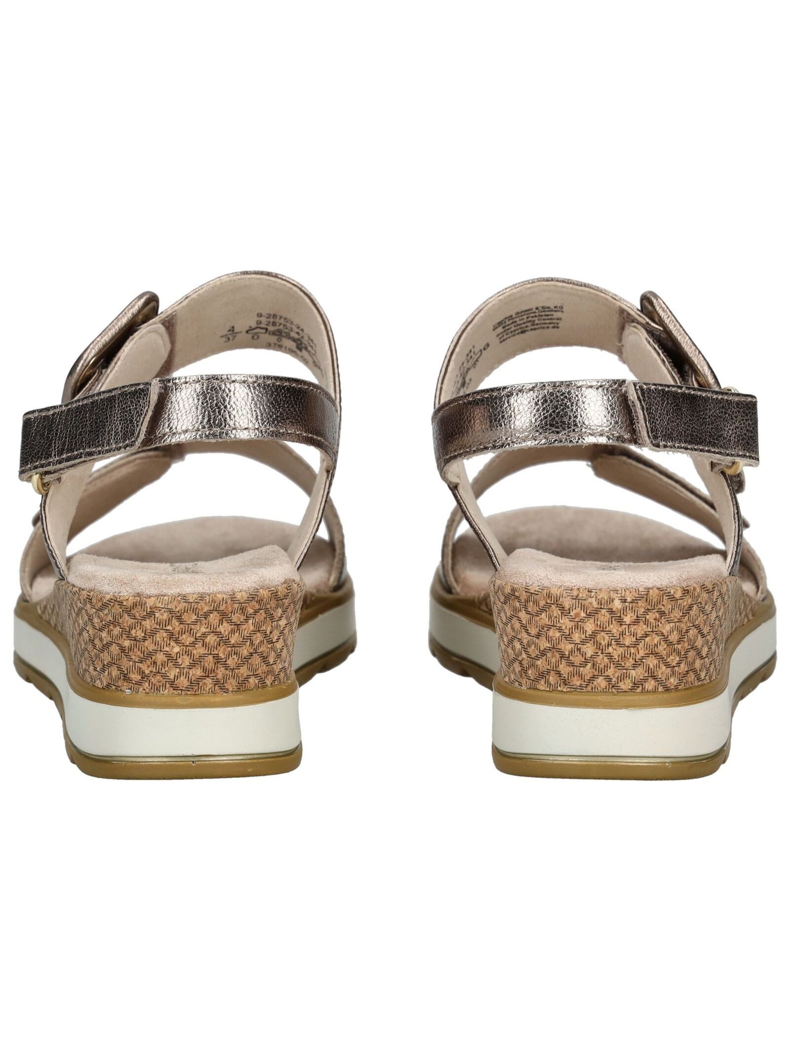 Caprice Sandalen Leder . Keilsandalette