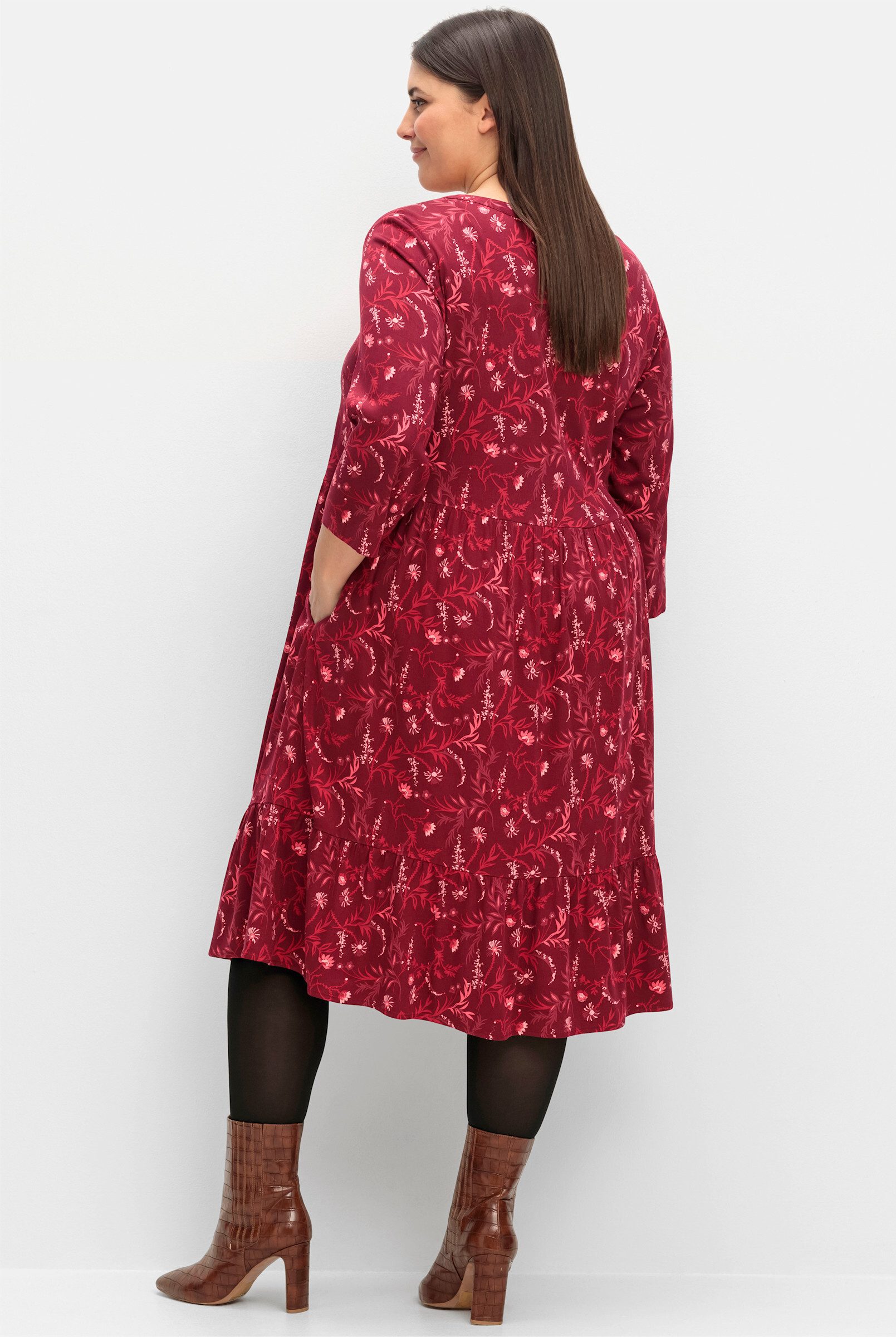Sheego Etuikleid A-Linien-Kleid günstig online kaufen