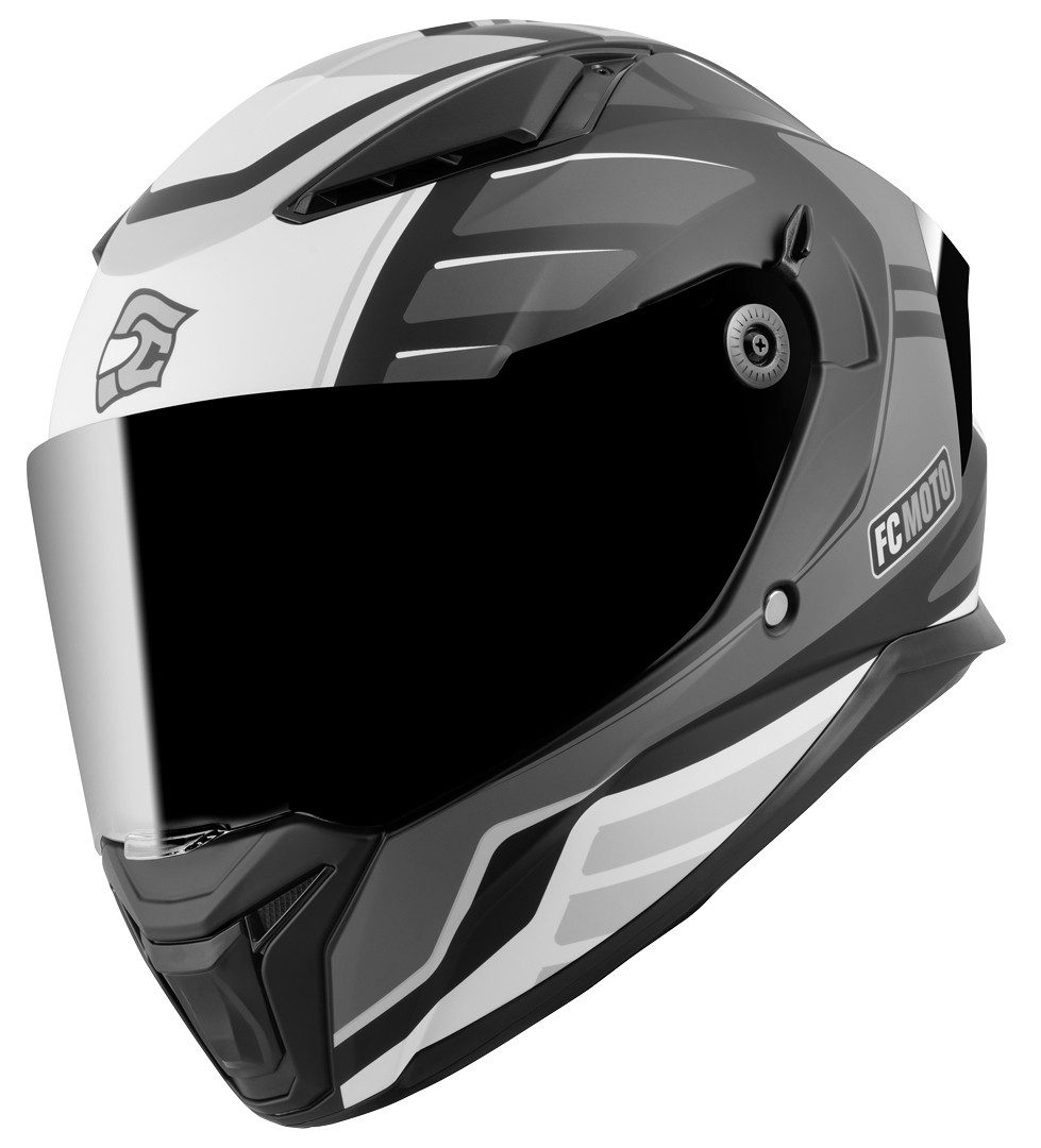 FC-Moto Motorradhelm FF130SV Cavion Helm, Vorbereitet Für Pinlockscheibe,herausnehmbares Innenfutter,integr