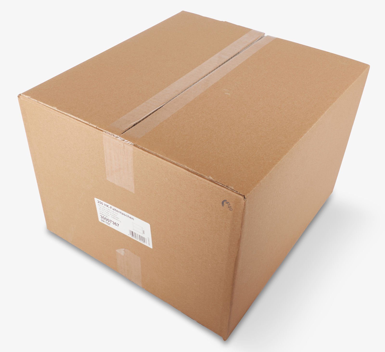 KK Verpackungen Briefumschlag, Faltentaschen DIN B4 40 mm Klotzboden 4 cm Versandtaschen