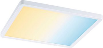 Paulmann LED Einbauleuchte Areo, Smart Home, LED fest integriert, warmweiß - kaltweiß, LED Einbaupanel ZigBee, App steuerbar, Tunable White