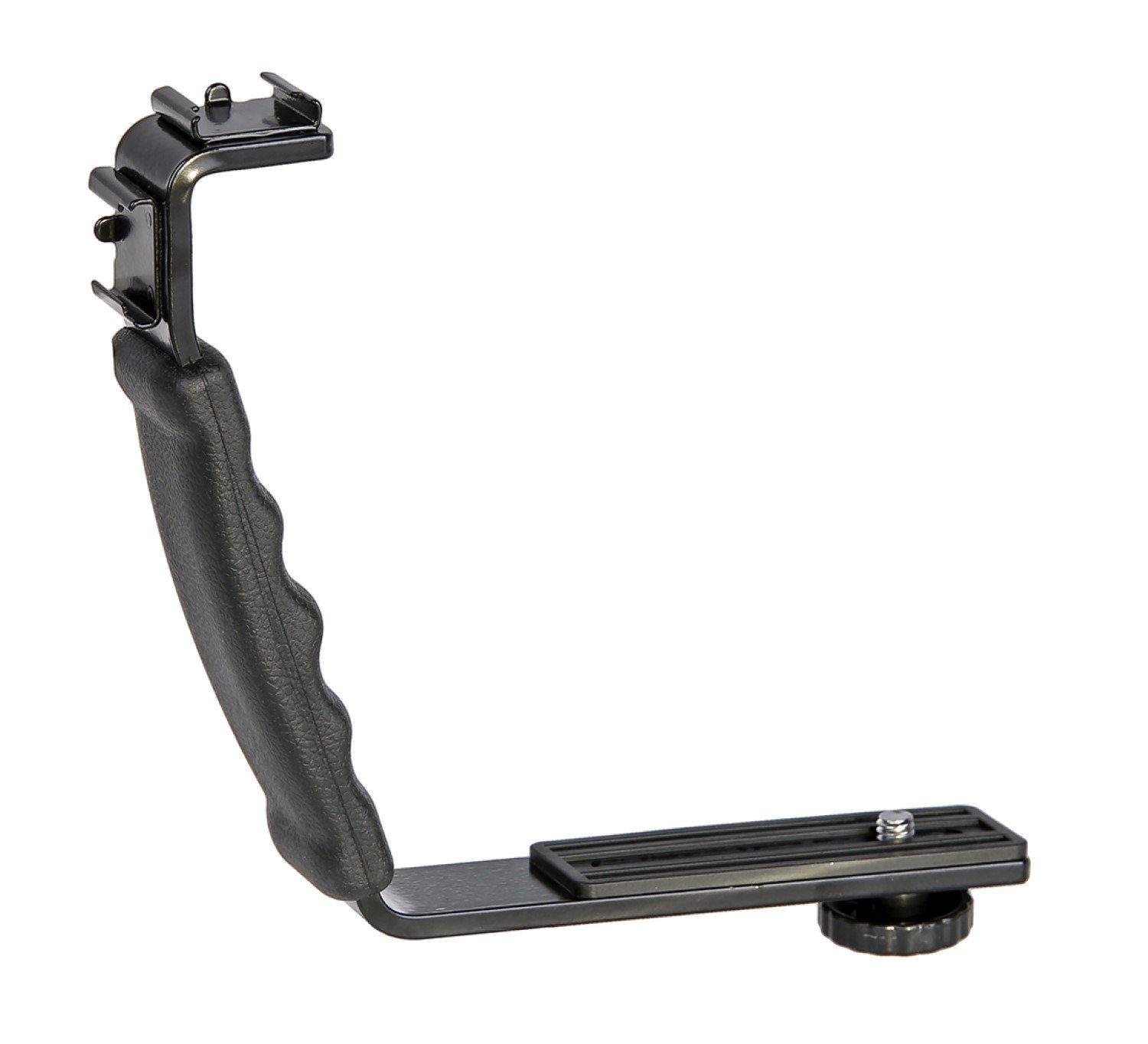 ayex Blitz-Halterung Blitzlichthalter L-Form für die meisten Kameras und Camcorder Bequem