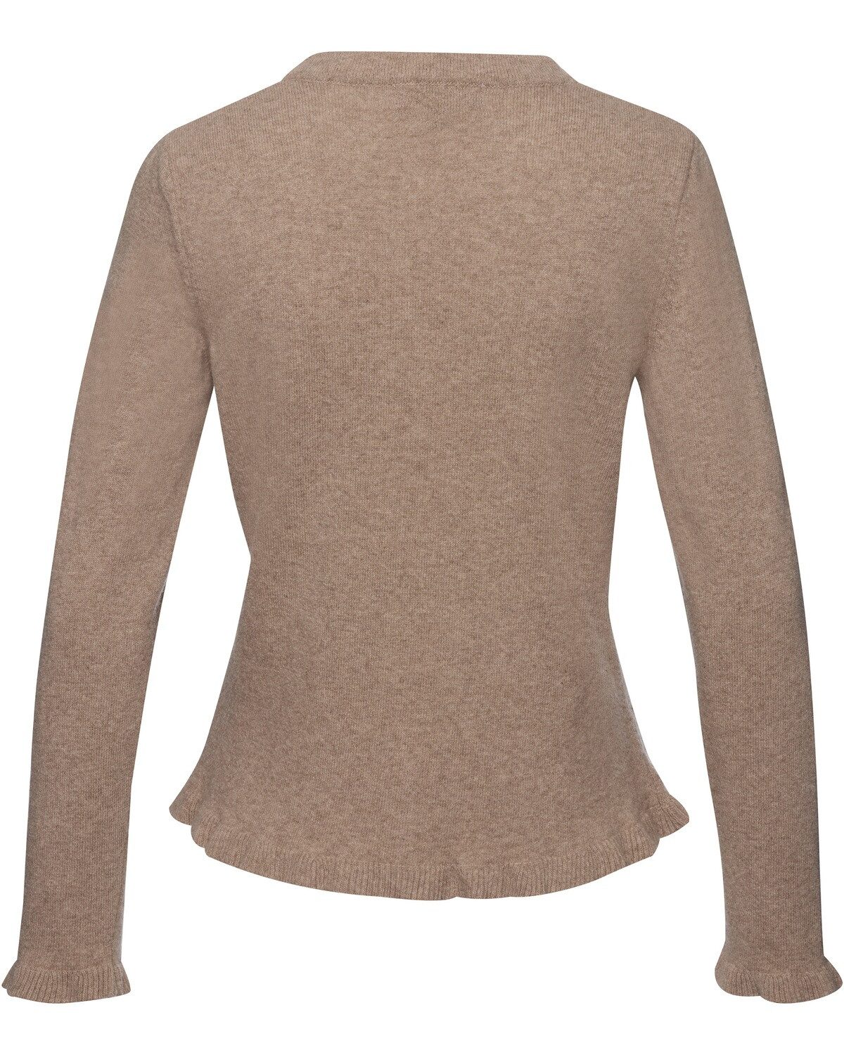 Reitmayer Strickjacke Cardigan mit Rüschenkante günstig online kaufen