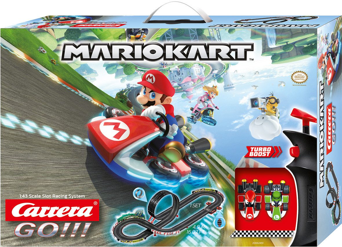 Carrera® Autorennbahn Carrera® GO!!! - Mario Kart™ 8 (Streckenlänge 4,9 m), (Set)