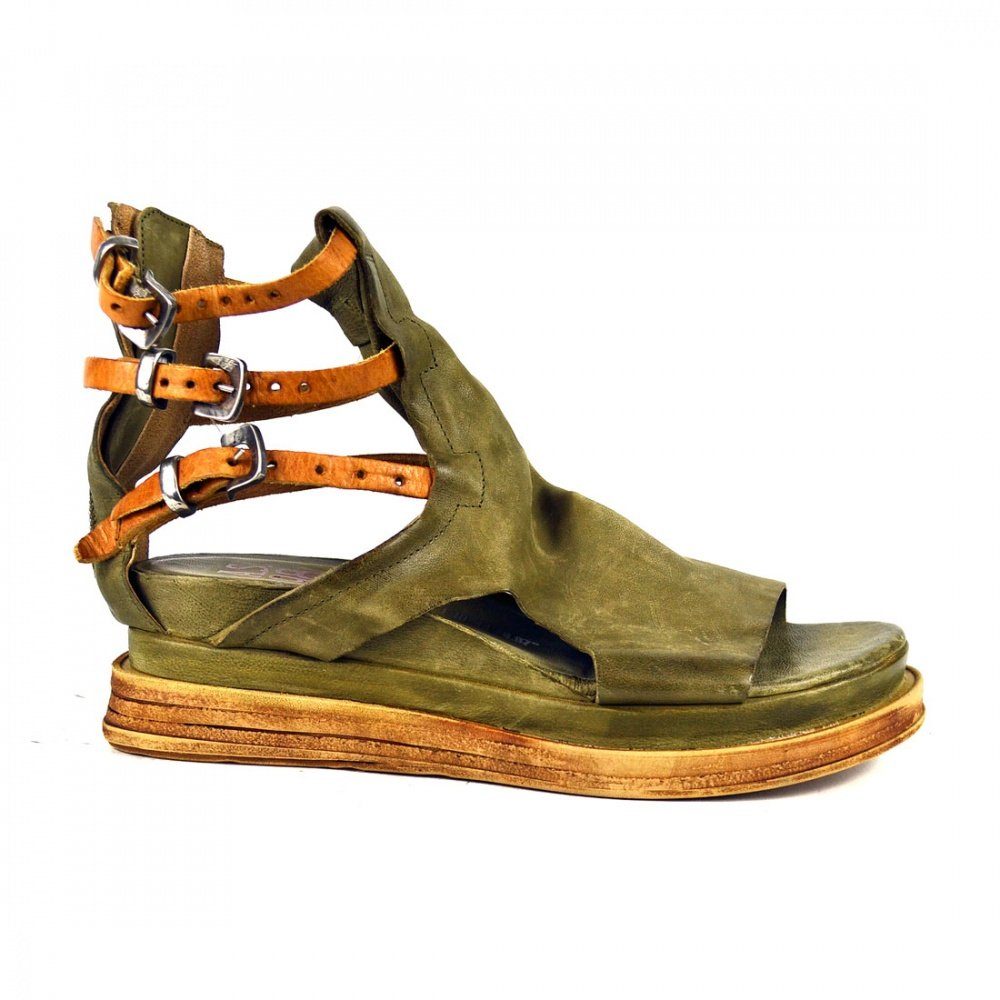 A.S.98 LAGOS Sandale Khaki, Im lässig trendigen Casual Style online kaufen  | OTTO