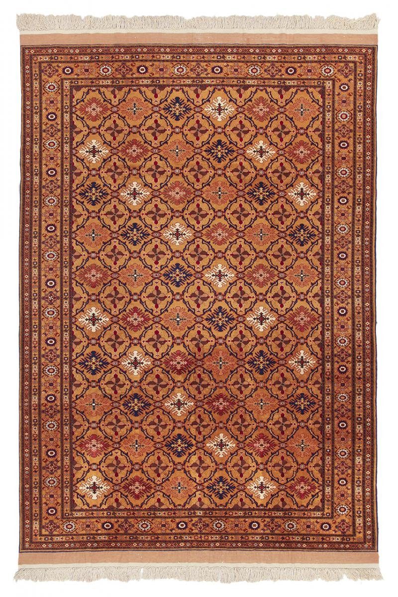Trading, Afghan Nain Seide rechteckig, Orientteppich, Handgeknüpfter Seidenteppich mm 5 204x291 Höhe: