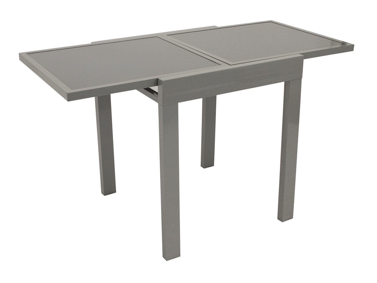 DEGAMO Gartentisch AMALFI (1-St), 65x65cm, ausziehbar günstig online kaufen