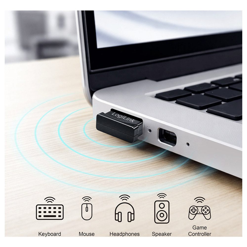 LogiLink LogiLink BT0079 USB Extender Bluetooth Version: 6 Bluetooth-Adapter