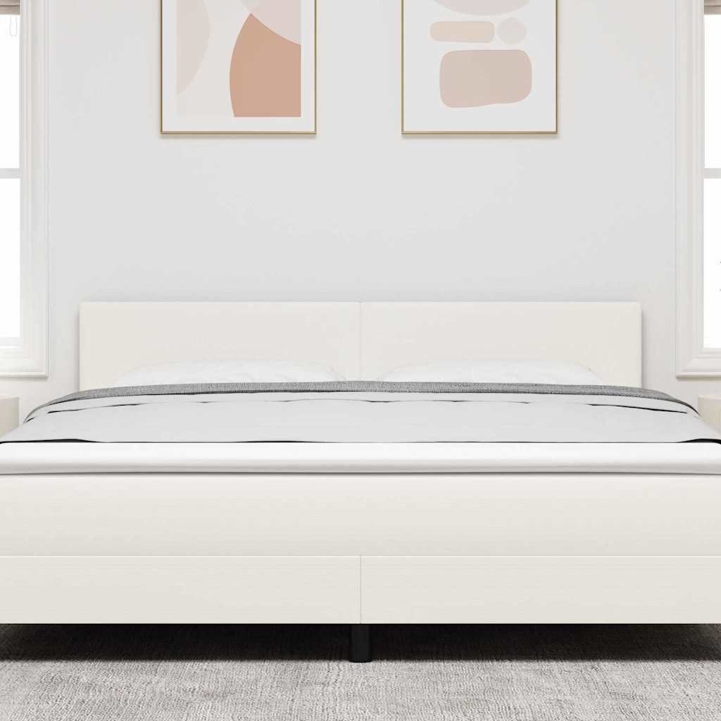 vidaXL Bett Kopfteil Creme 180 cm Cordstoff (1-tlg)