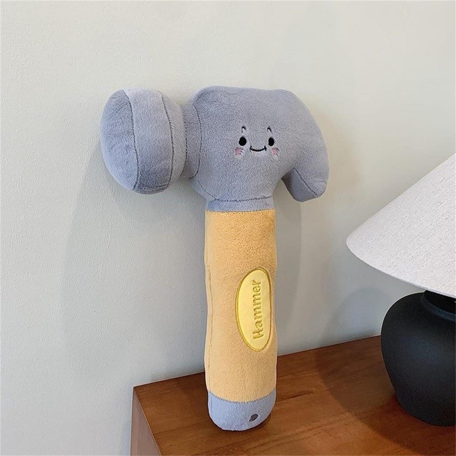 LuxusKollektion Kuscheltier Plüsch-Hammer 28cm Kuscheltier