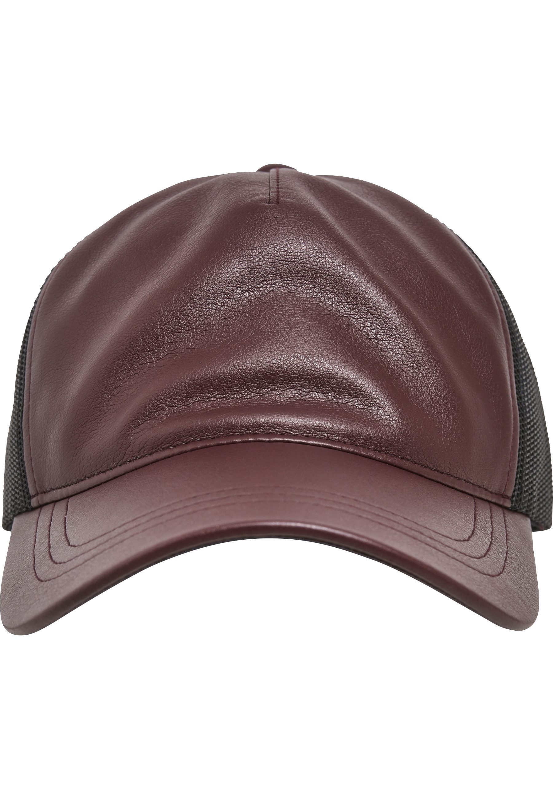 Flex Cap Flexfit Unisex Synthetic Leather Trucker