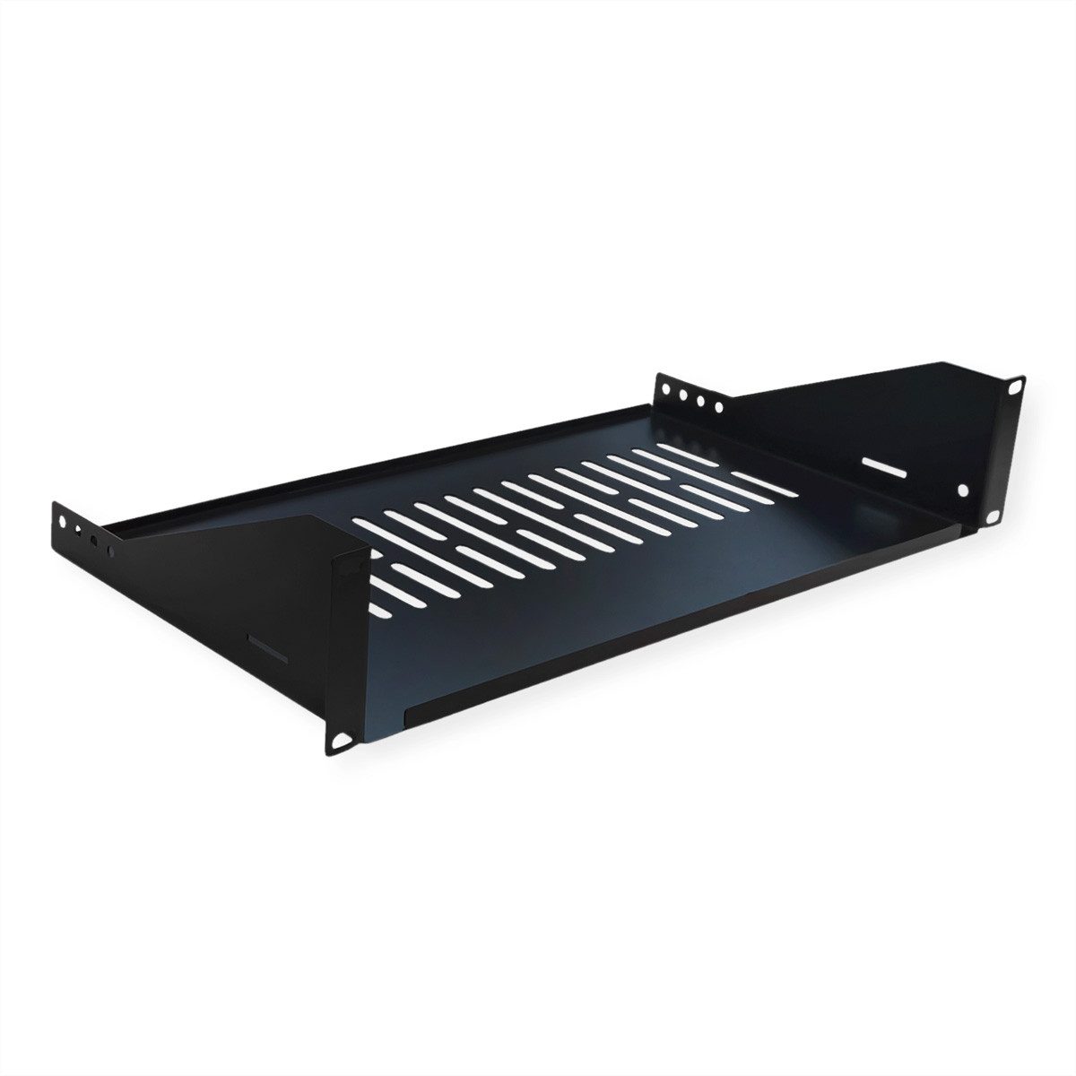 VALUE Netzwerkschrank 19-Zoll-Geräteträger 2 HE, T: 250mm, max. 15 kg, U-Form
