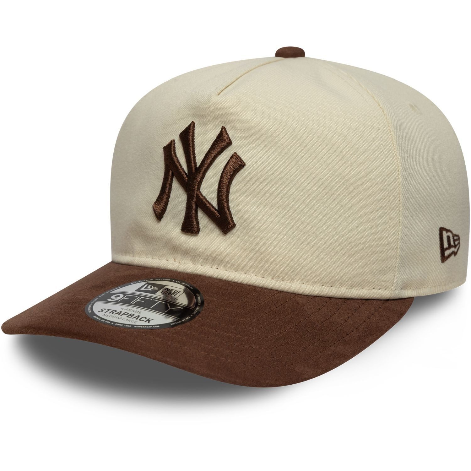 Snapback Cap 9Fifty AFrame Snap SUEDE New York Yankees