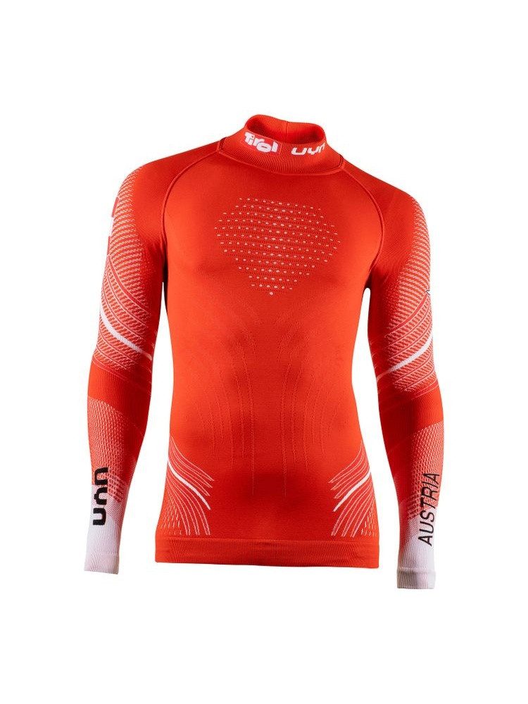 UYN Langarmshirt Natyon 2.0 Turtle Neck enganliegend Austria/Österreich rot günstig online kaufen