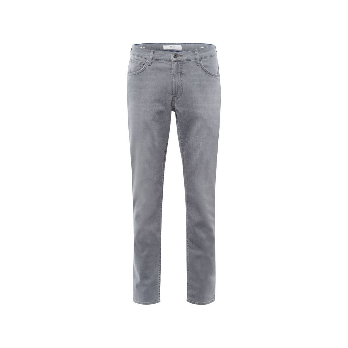 Brax 5-Pocket-Jeans dunkel-grau (1-tlg)