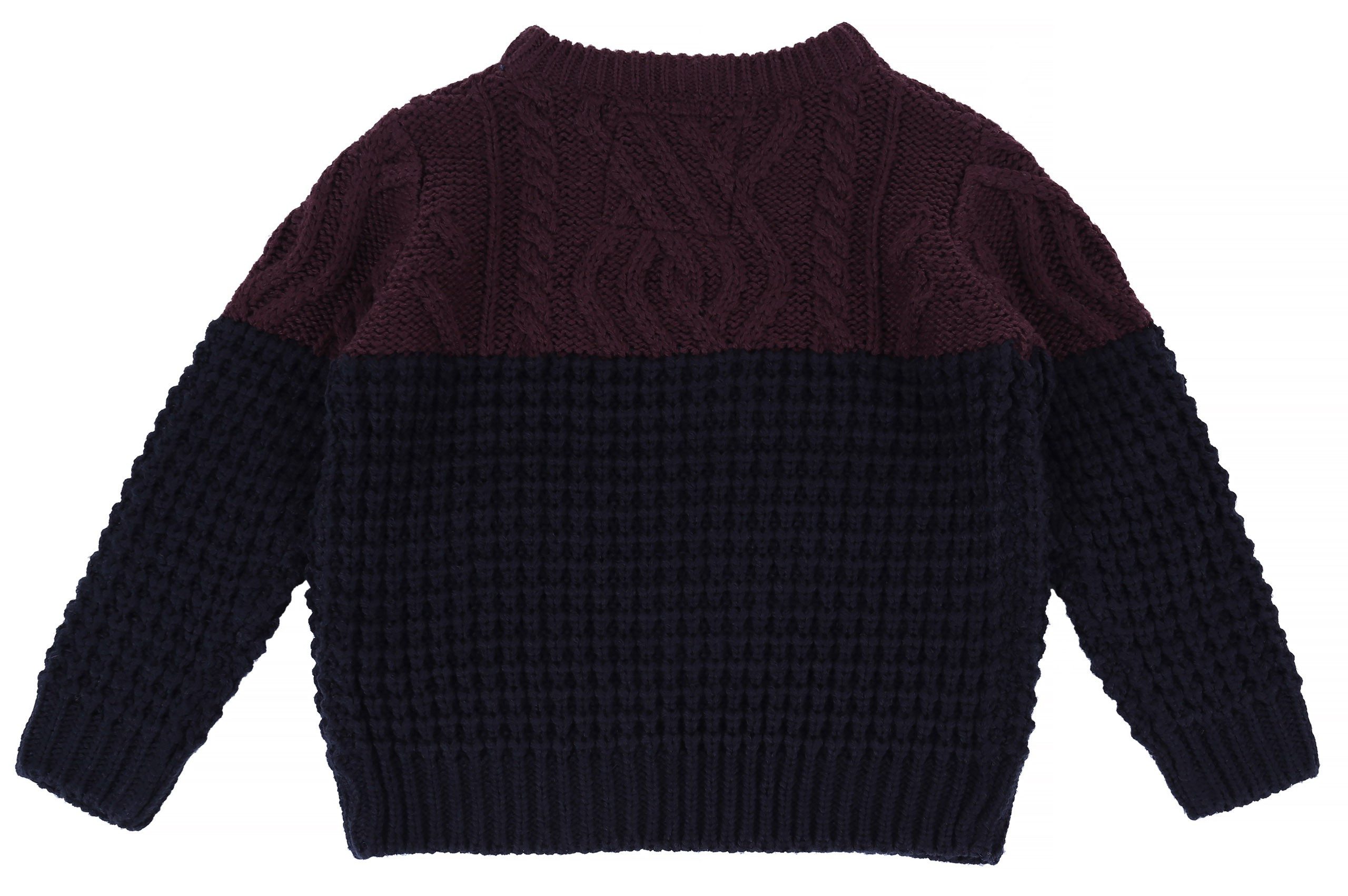 Sarcia.eu Longpullover Marineblauer Pullover für Jungen 2-3 Jahre