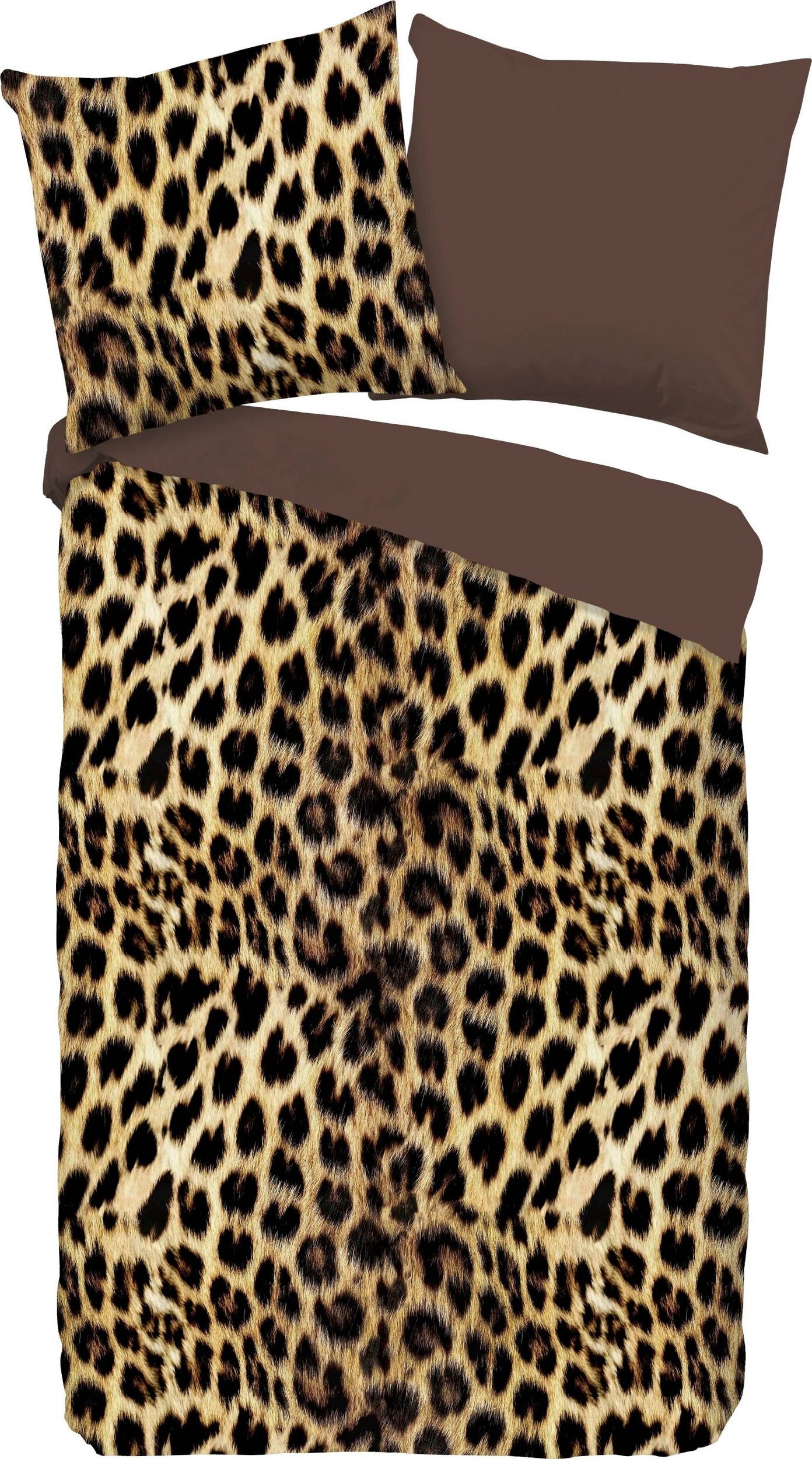 PURE luxury collection Bettwäsche Soft Bettwäsche-Set Bettbezug & Kissenbez günstig online kaufen