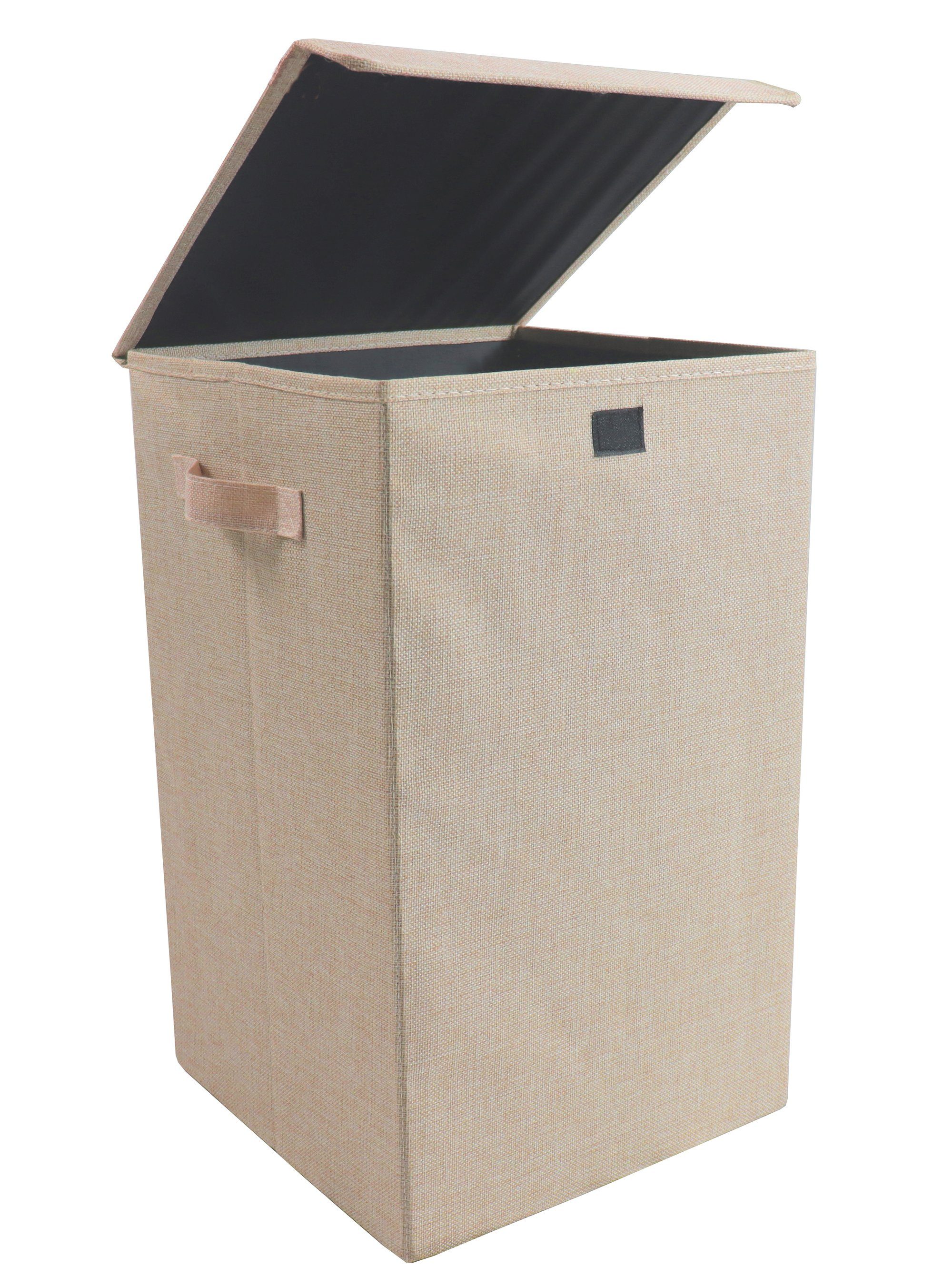 VCM Faltbox Wäschekorb Wäschebox Stoffbox mit Deckel Dreso M (1 St) günstig online kaufen