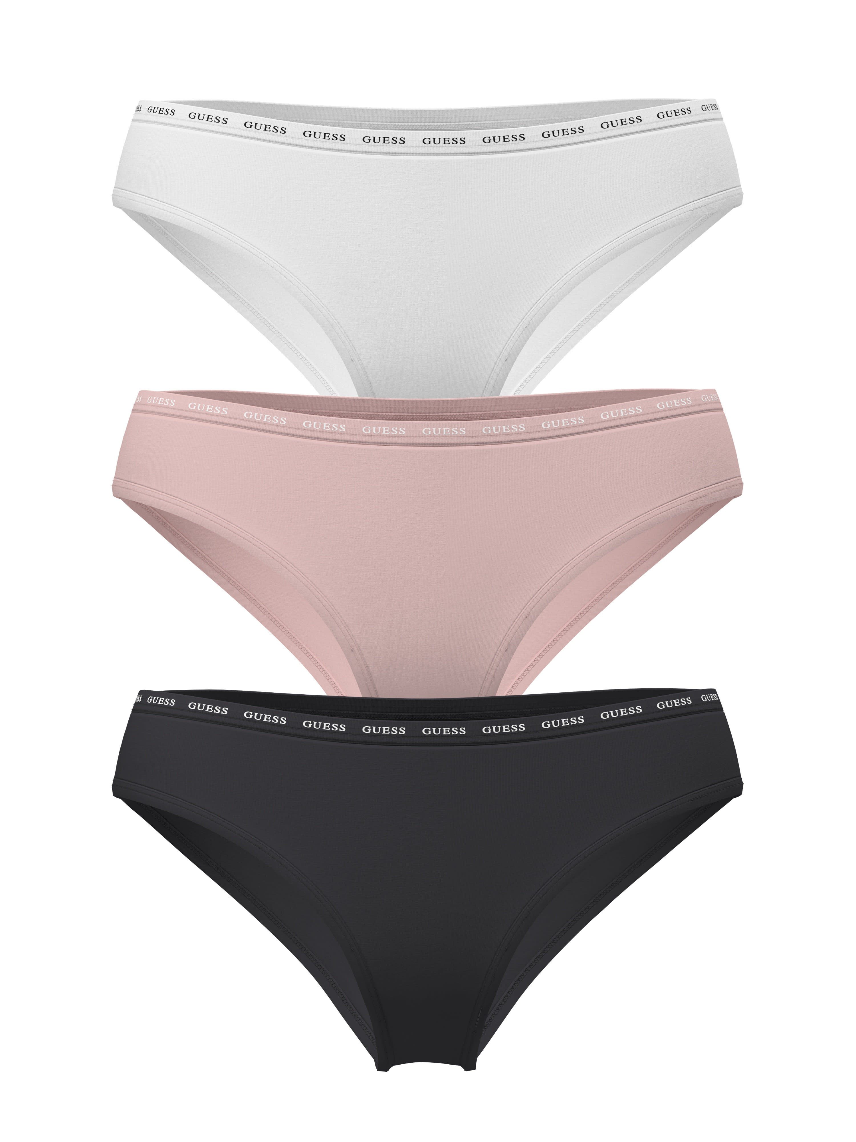 Guess Slip 3 PACK BASIC BRIEF (Packung, 3-St) aus Baumwollmix, Logobund
