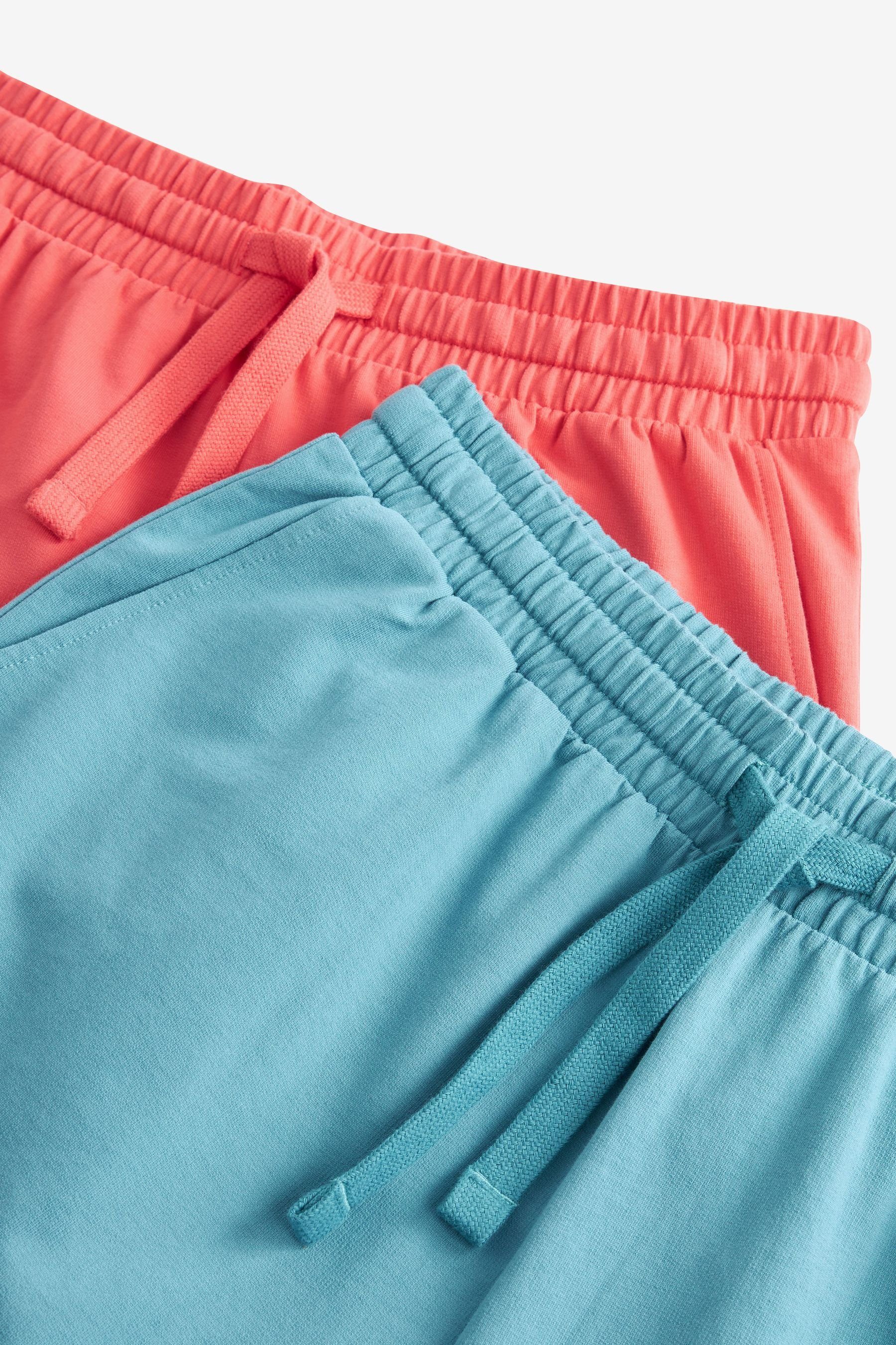 Leichte Shorts, 2er-Pack Schlafshorts Next Pink/Blue (2-tlg)