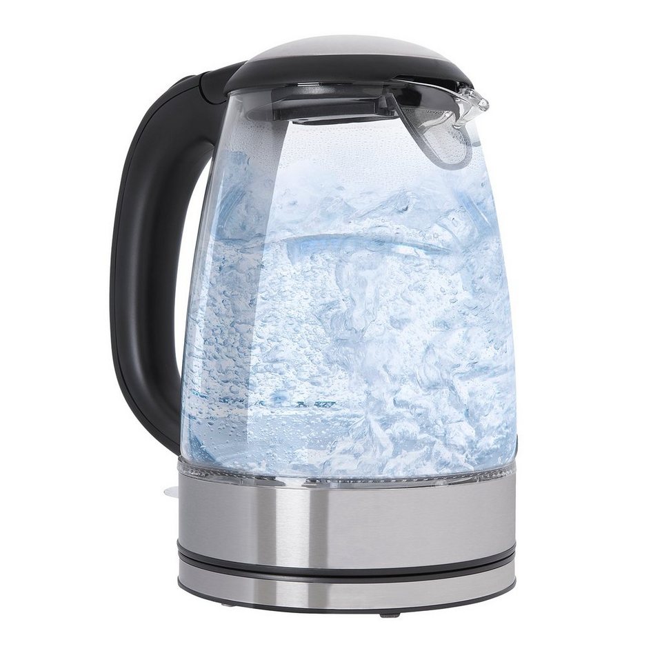 Gutfels Wasserkocher WATER 4010, 1.7 l, 2200 W, XL-Kocher mit blauer  Ambientebeleuchtung