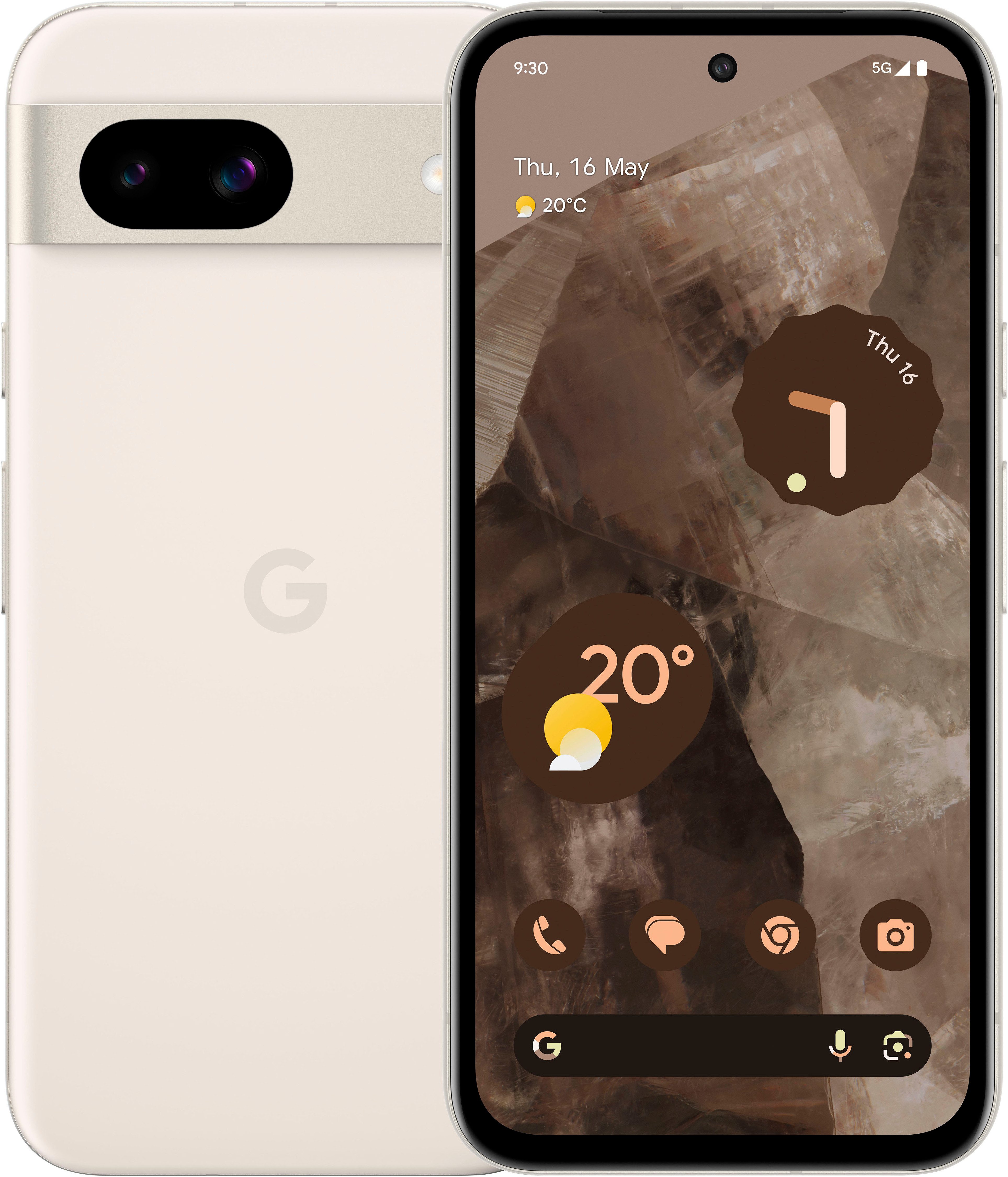 Google Pixel 8a 128GB Smartphone (15,5 cm/6,1 Zoll, 128 GB Speicherplatz, 64 MP Kamera)