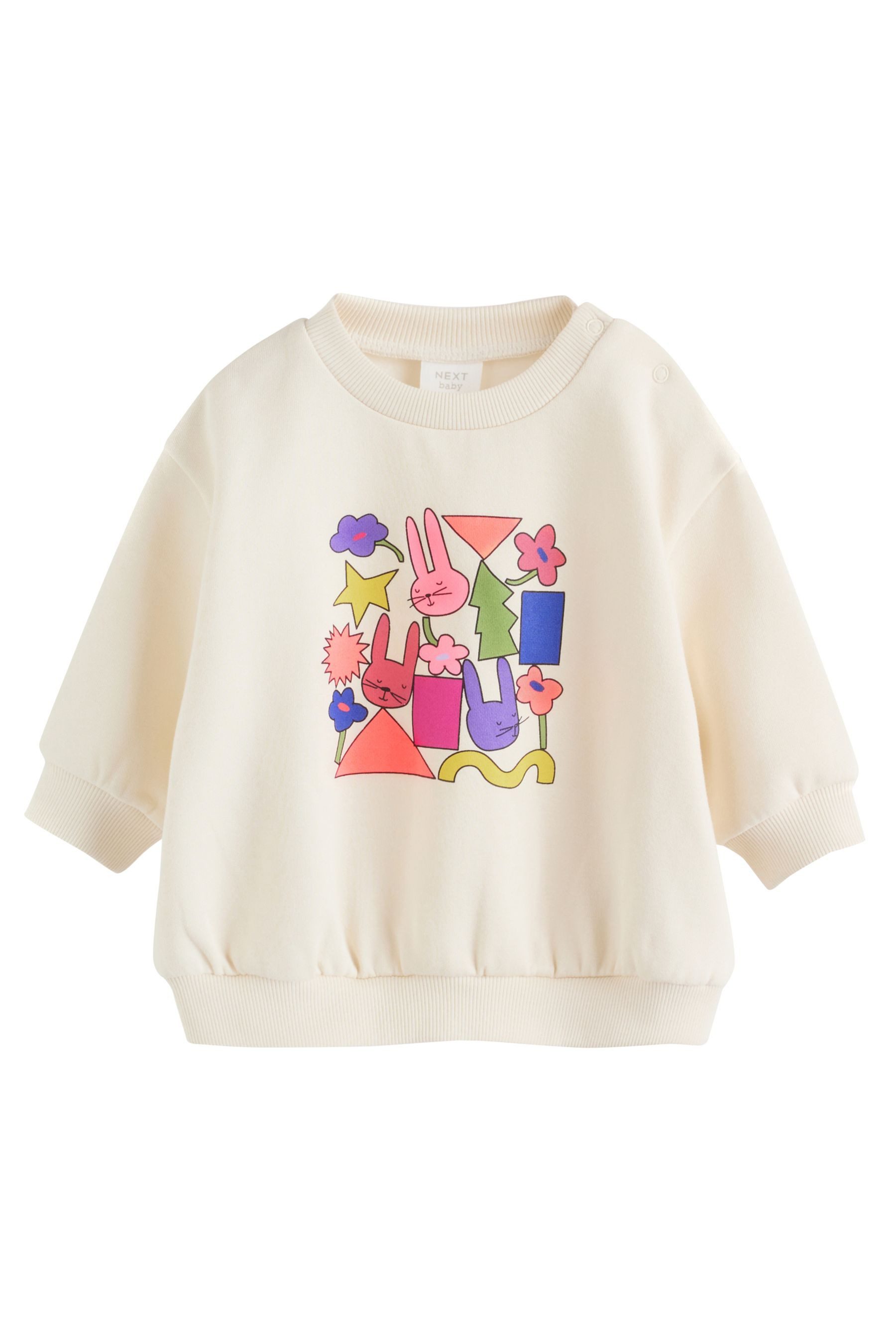 Next Langarmshirt & Leggings Baby Sweatshirt und Jogginghose, 6-teiliges Set (6-tlg)