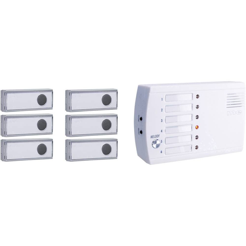 m-e Smart Home Türklingel Funk-Ruf-System FRS-106.1
