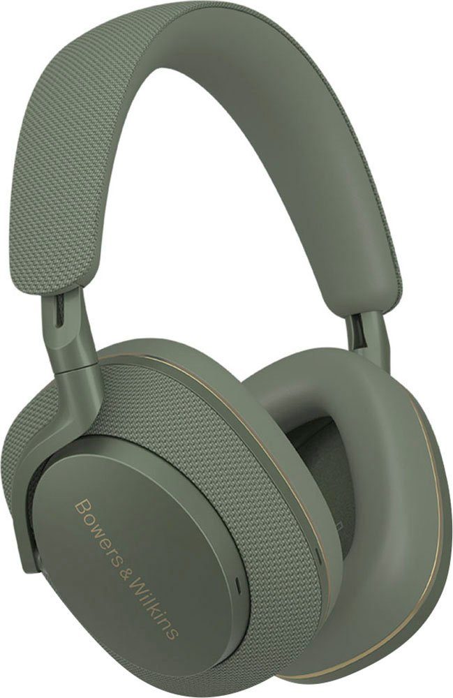 Bowers & Wilkins PX7 S2e Bluetooth-Kopfhörer (Active Noise Cancelling (ANC), Rauschunterdrückung, Transparenzmodus, A2DP Bluetooth, AVRCP Bluetooth, Bluetooth, HFP, HSP, aptX Bluetooth) Waldgrün | Kopfhörer