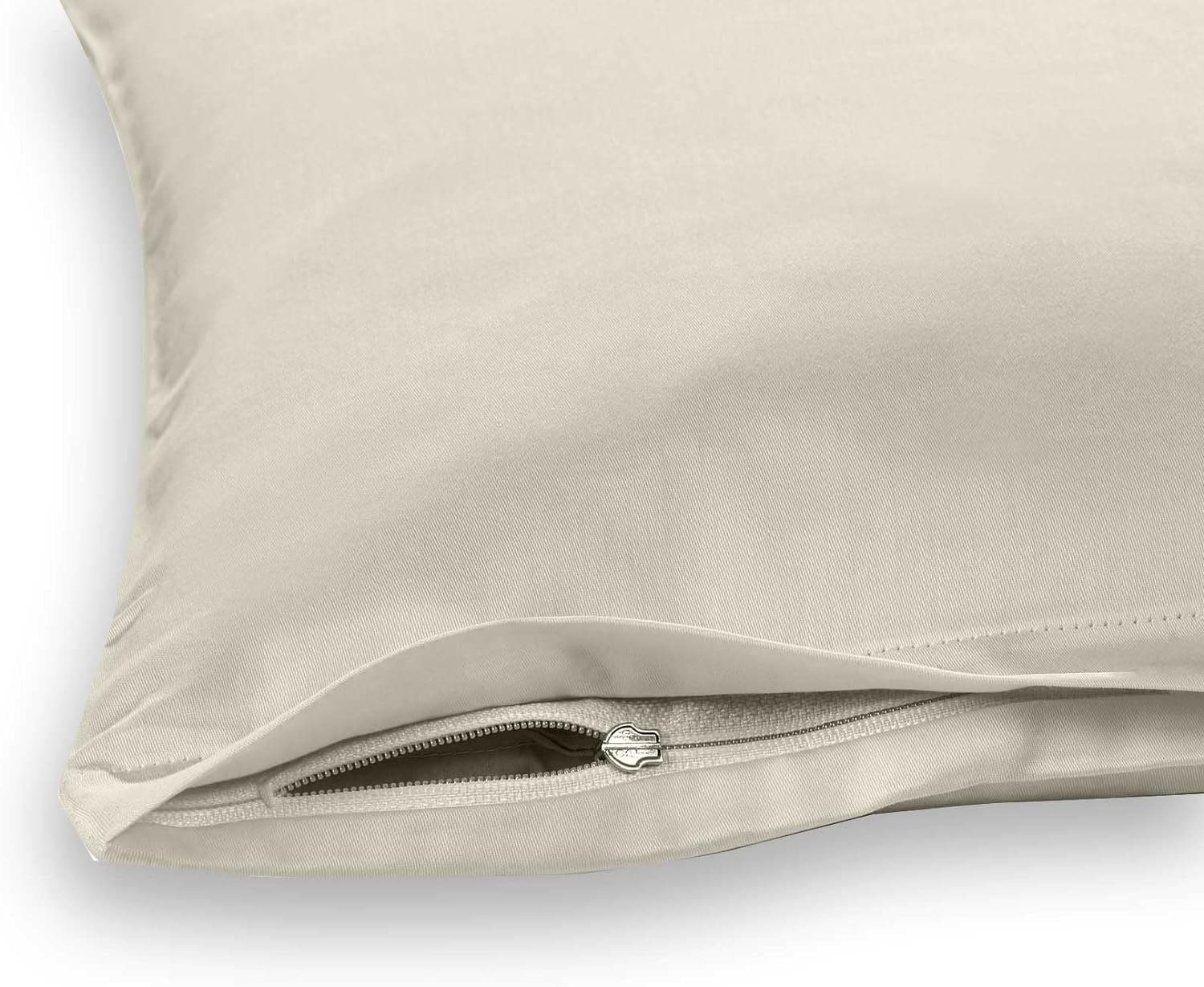 sleepling Kissenhülle Satin Kissenbezug, feinster Mako-Satin, viele Farben und Größen, Qualität Made in EU – Bild 4 von 5