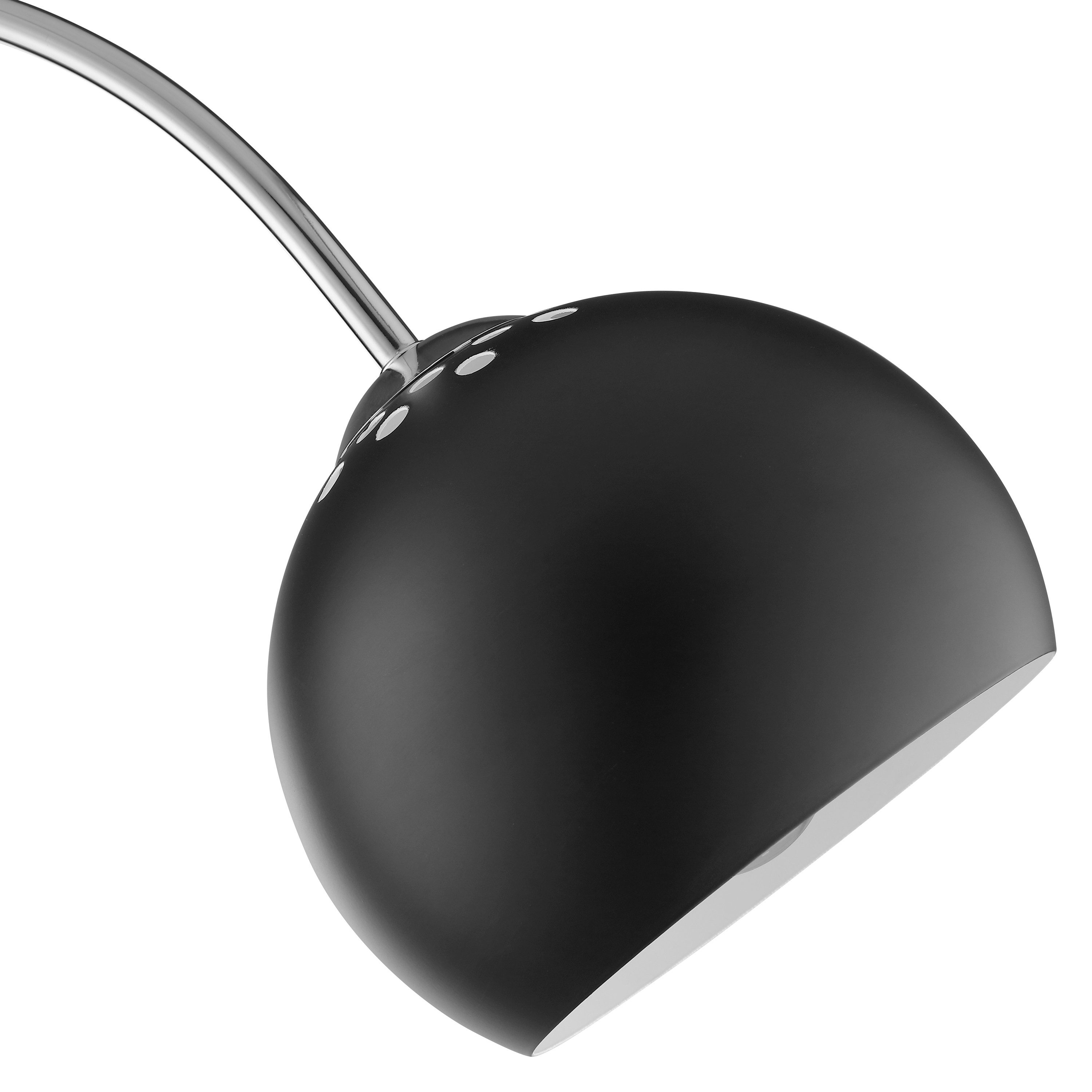 Brilliant Bogenlampe Helen, ohne Leuchtmittel, Bogenleuchte, E27 Fassung, 170x51 cm, Metall