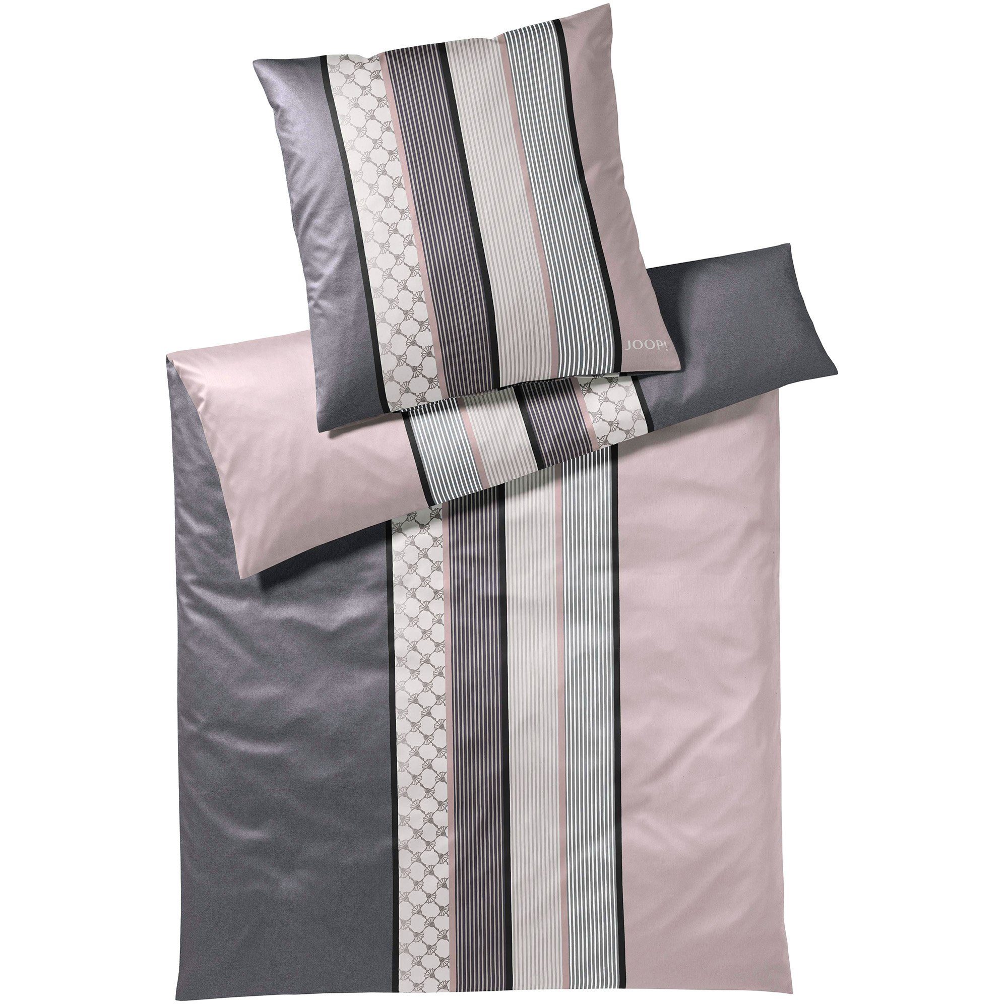 JOOP! Bettwäsche Cornflower Stripes 4069 Mako-Satin, günstig online kaufen