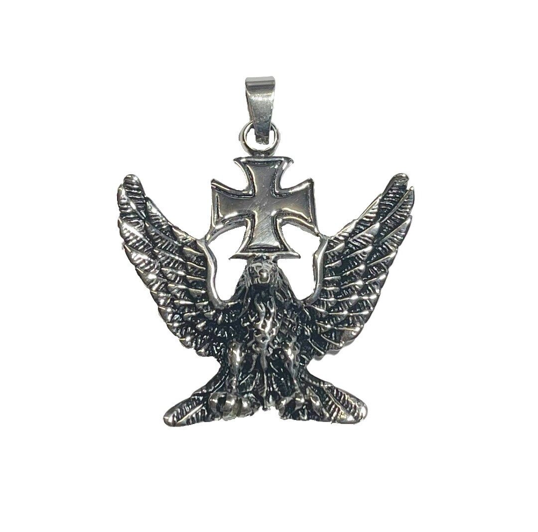 Westernlifestyle Kettenanhänger Adler Kreuz Edelstahl günstig online kaufen