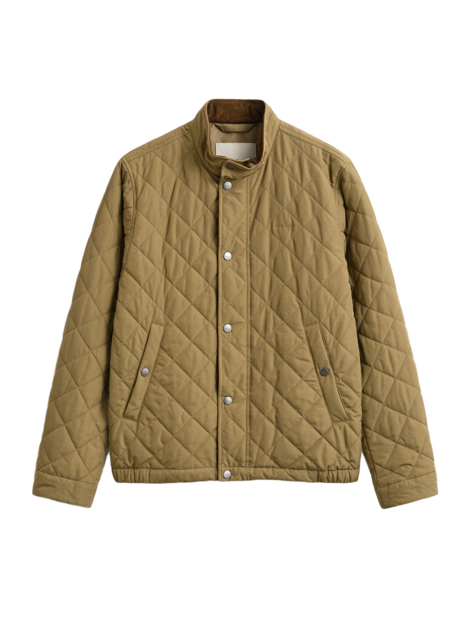 Gant Outdoorjacke braun,Outdoor,Polyester,Strukturiert,Stehkragen,Lang,Regular Fit