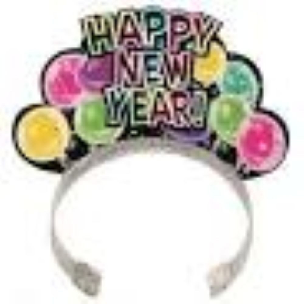 Unique Industries Inc. Kostüm Haarreif New Year's Balloons 1 Stück