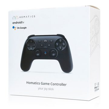 Homatics Wireless-Controller/Gamepad Schwarz Gaming-Controller