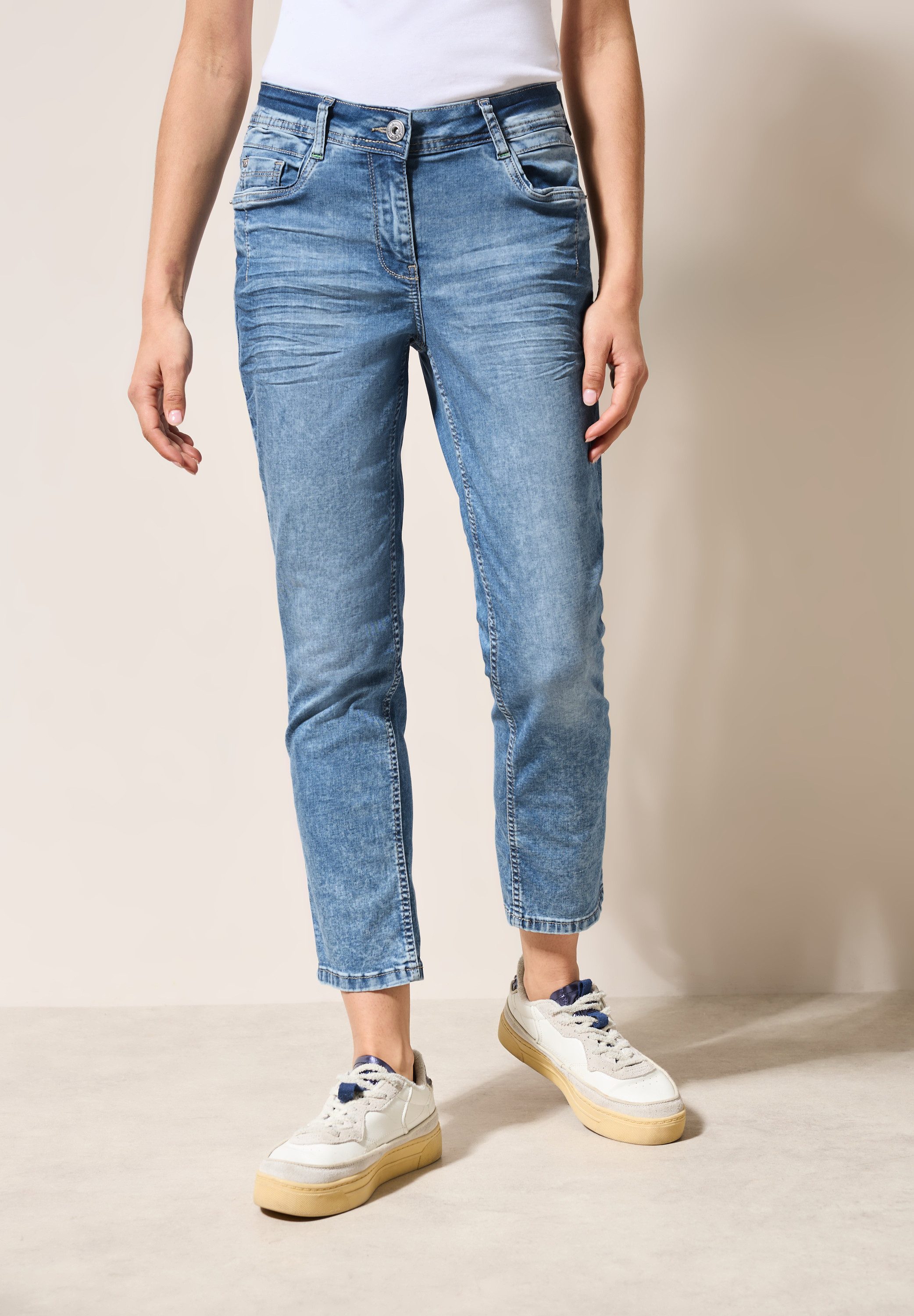 CECIL 7/8-Jeans Style Scarlett Slim Fit mit Mid Waist günstig online kaufen