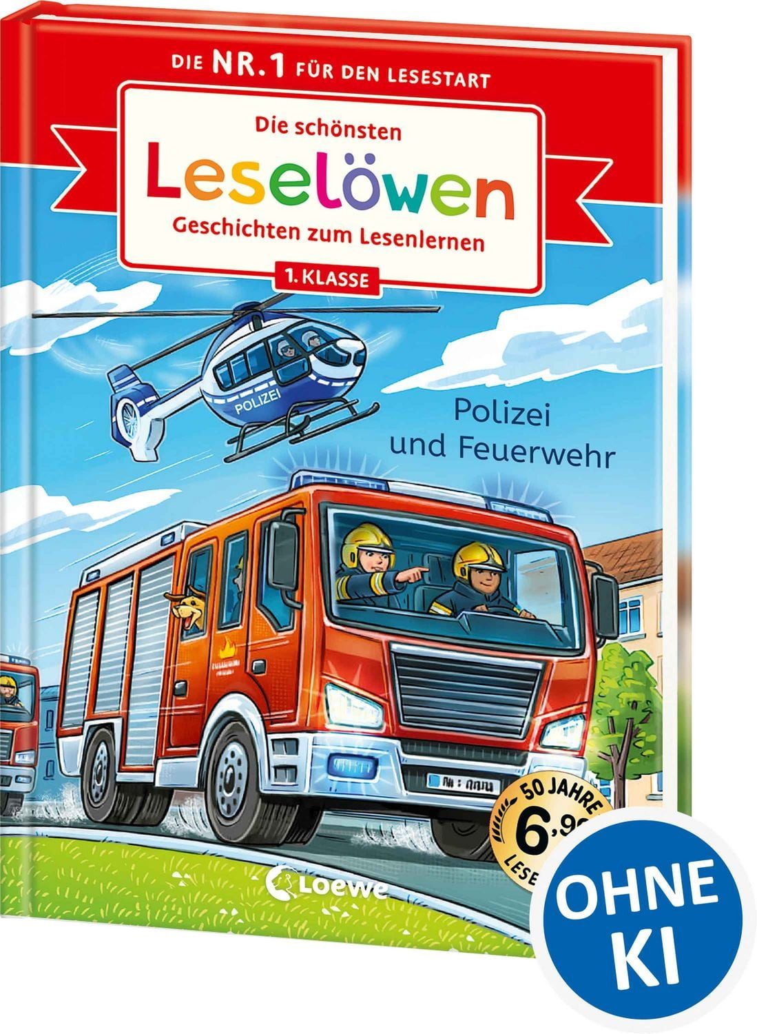 Die schönsten Leselöwen-Geschichten zum Lesenlernen - Polizei und Feue / diverse