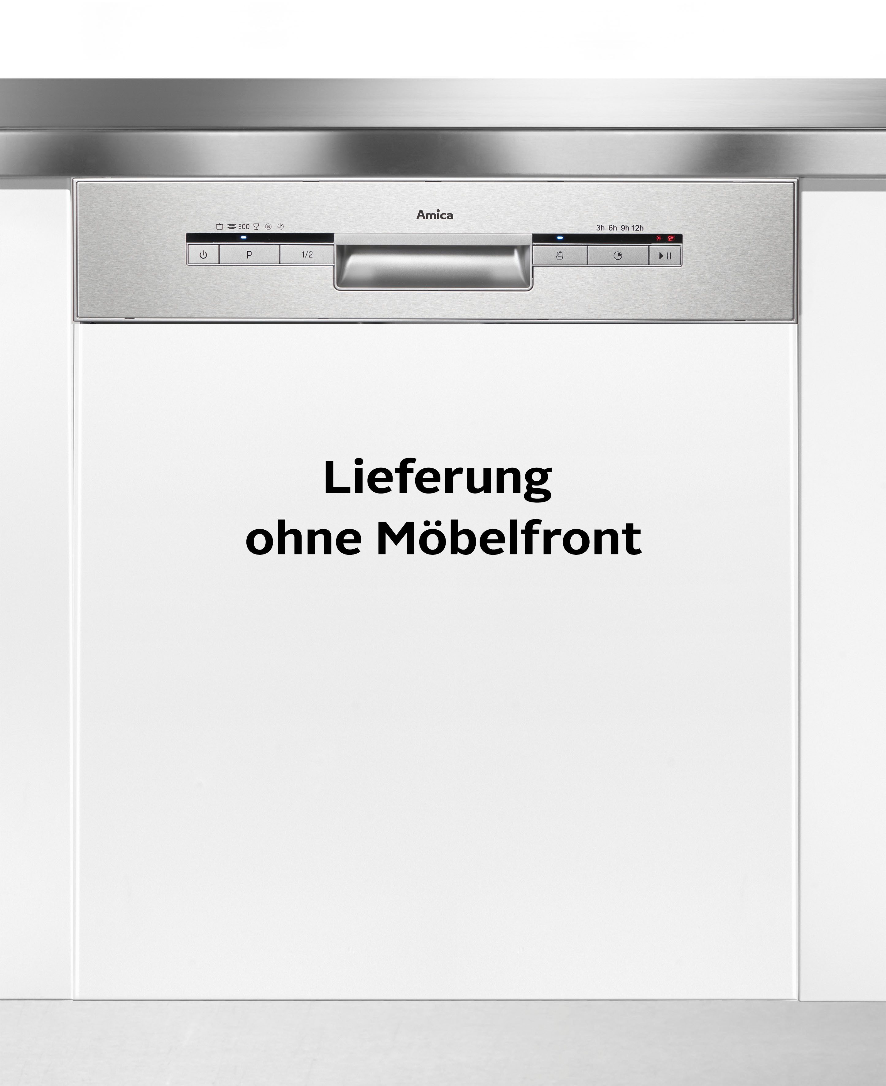 Amica vollintegrierbarer Geschirrspüler EGSP 573 911 E, 13 Maßgedecke