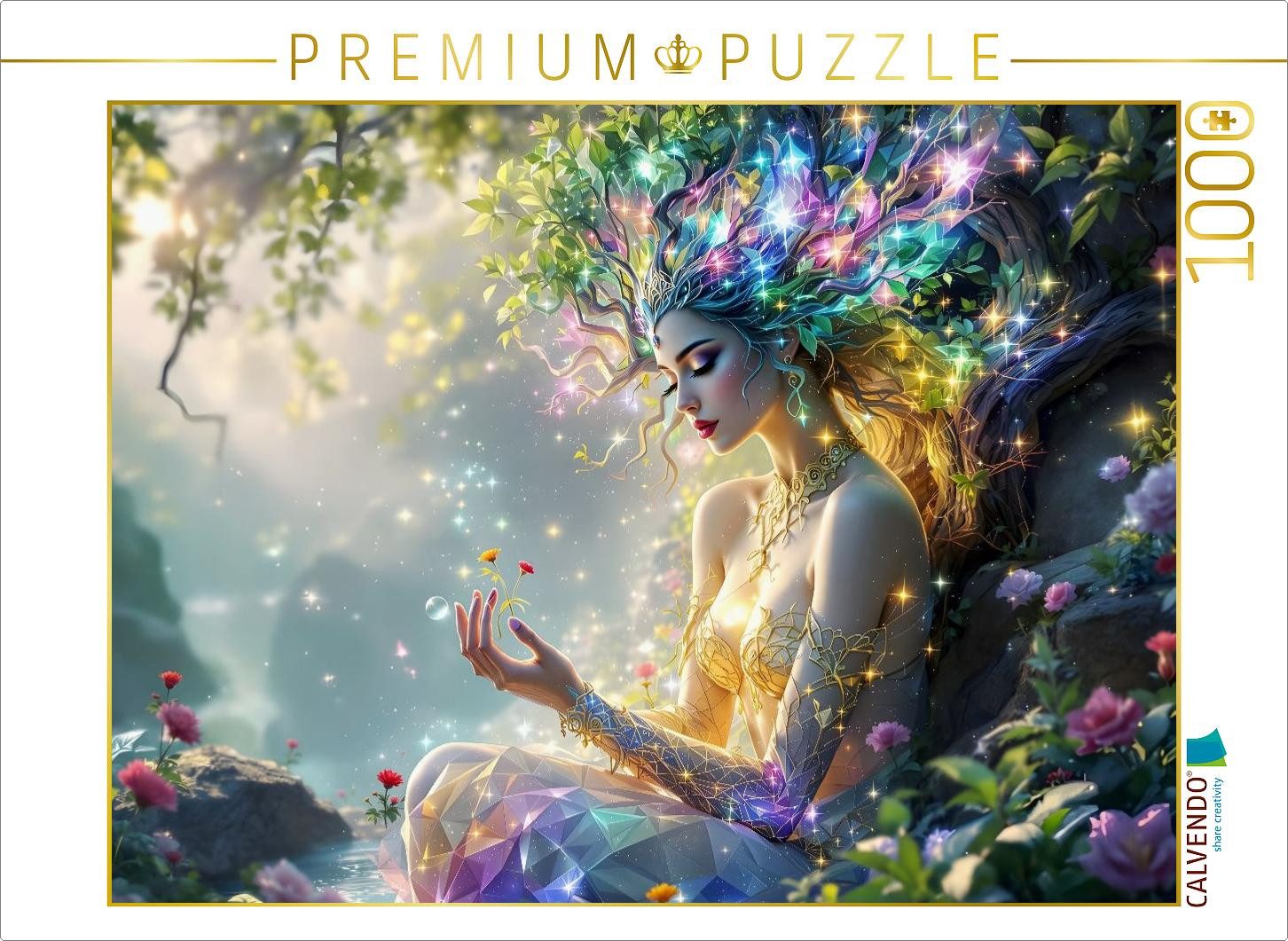 CALVENDO Puzzle CALVENDO Puzzle Die Traumgestalt, 1000 Teile Lege-Größe 64x48cm Foto-, 1000 Puzzleteile