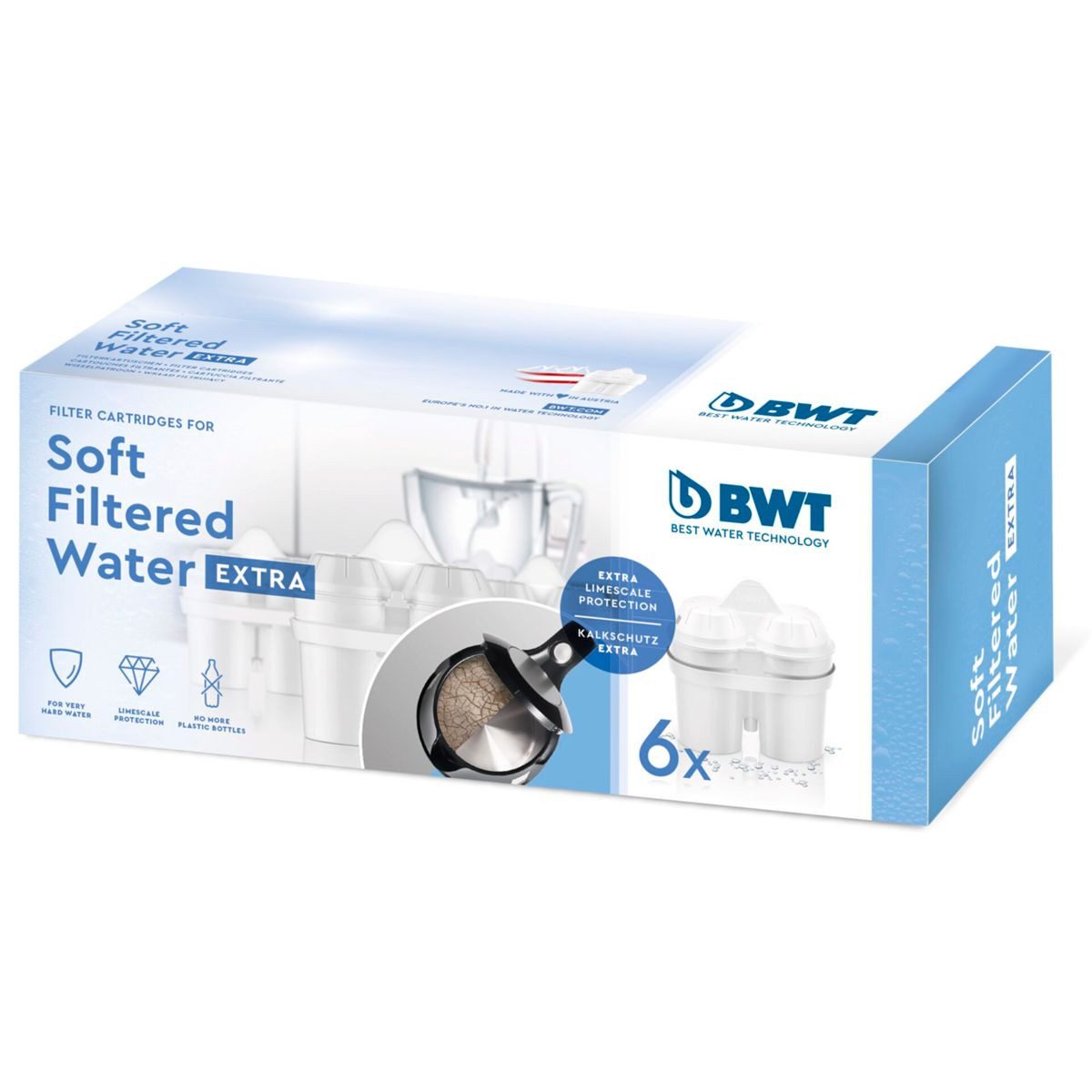 BWT Wasseraufbereiter 814560 6er Pack Soft Filtered Water EXTRA