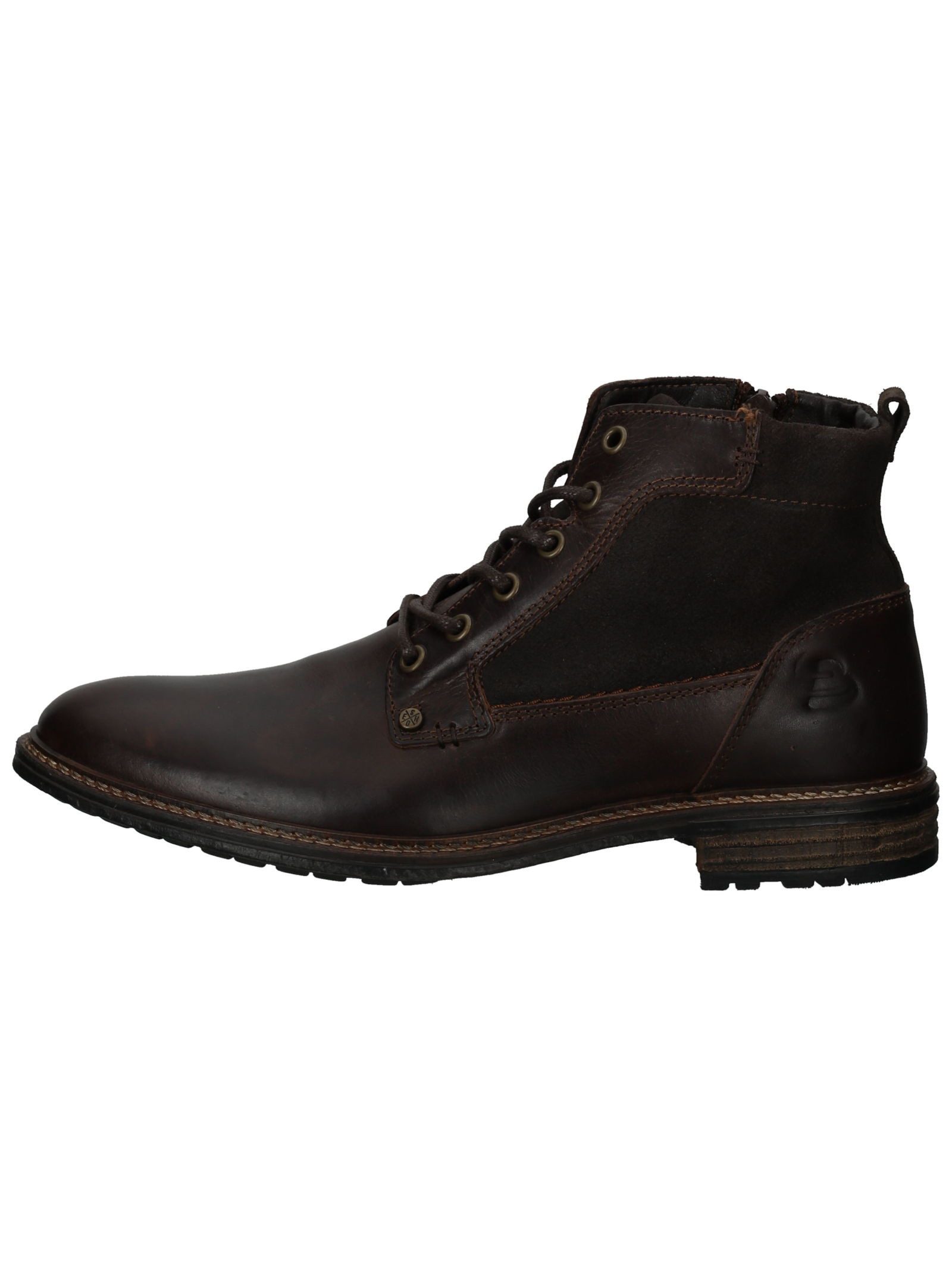 Bullboxer Stiefelette Leder . Schnürstiefelette